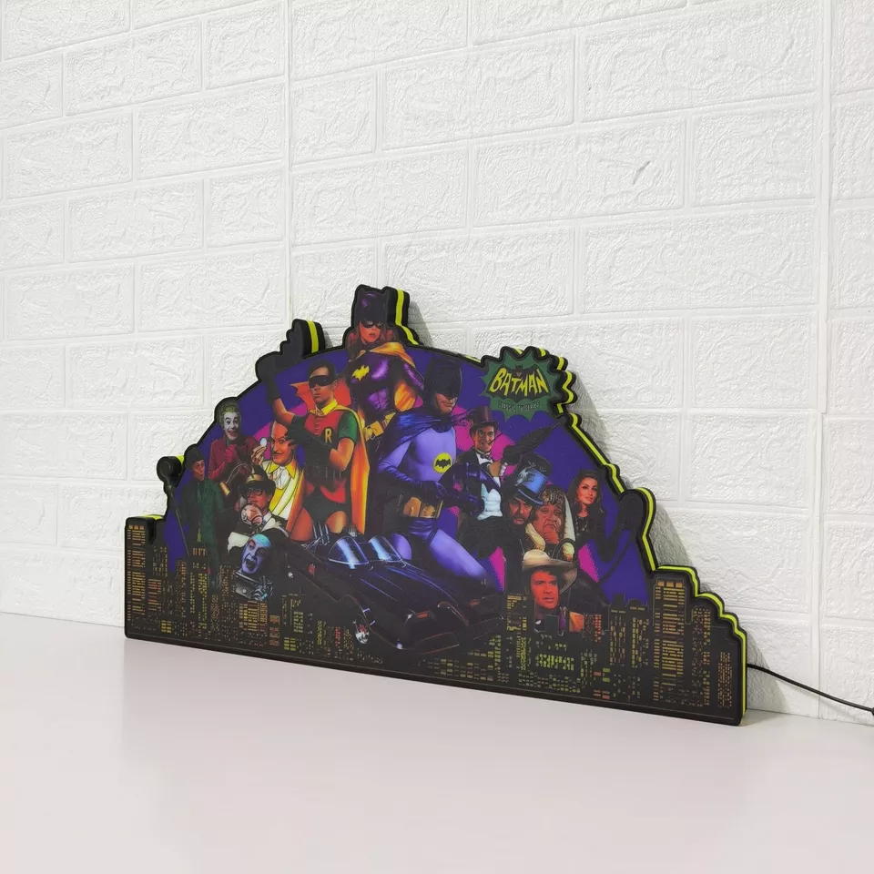 Exclusive Batman 66 Pinball Topper LED - USB - Dimmeable - Limited Edition!
