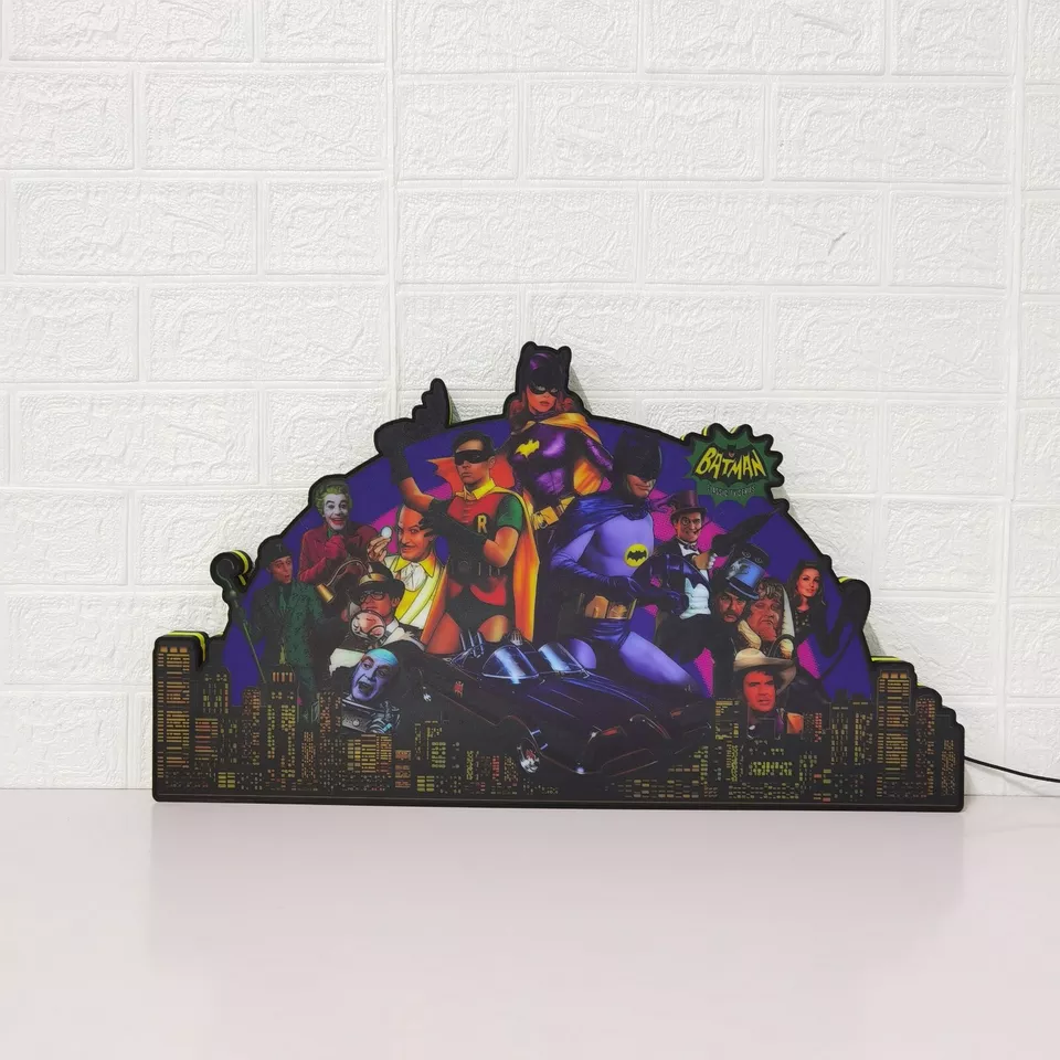Exclusive Batman 66 Pinball Topper LED - USB - Dimmeable - Limited Edition!