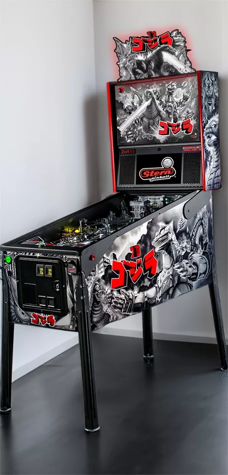 Godzilla 70th Anniversary Pinball Topper LED Lightbox - Limited Edition