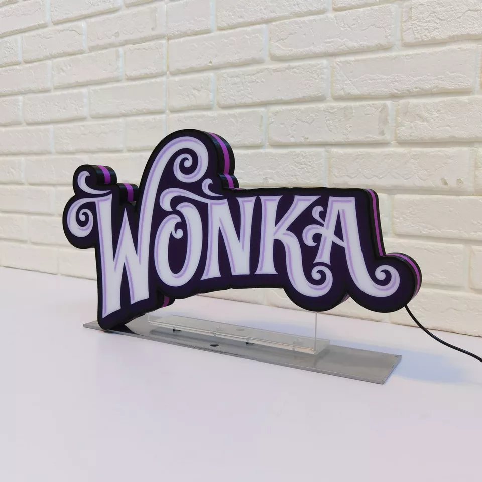 Wonka Pinball Topper LED Lightbox - Immerse in the Sweet World of Willy Wonka!