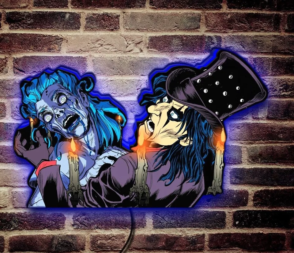 Alice Cooper Nightmare Castle Pinball Topper LED Lightbox - Dive into the Dark