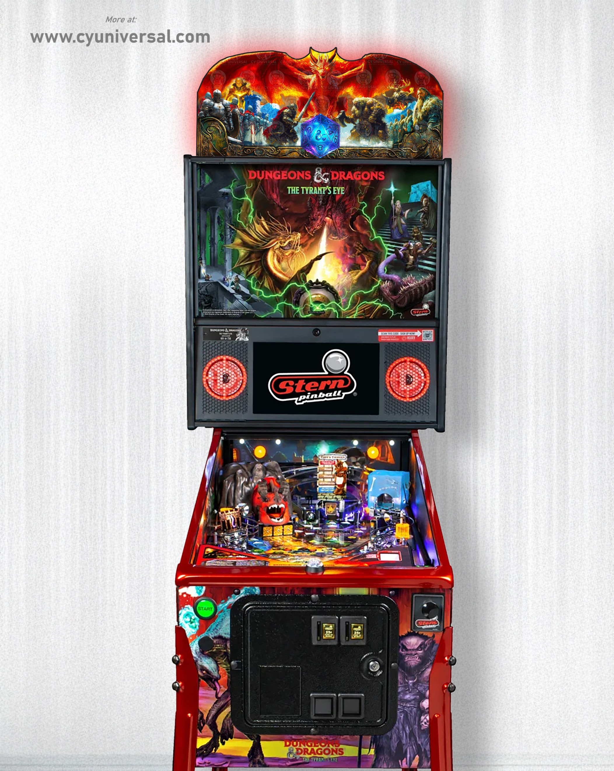 Dungeons & Dragons – The Battle for the Realm Pinball Topper