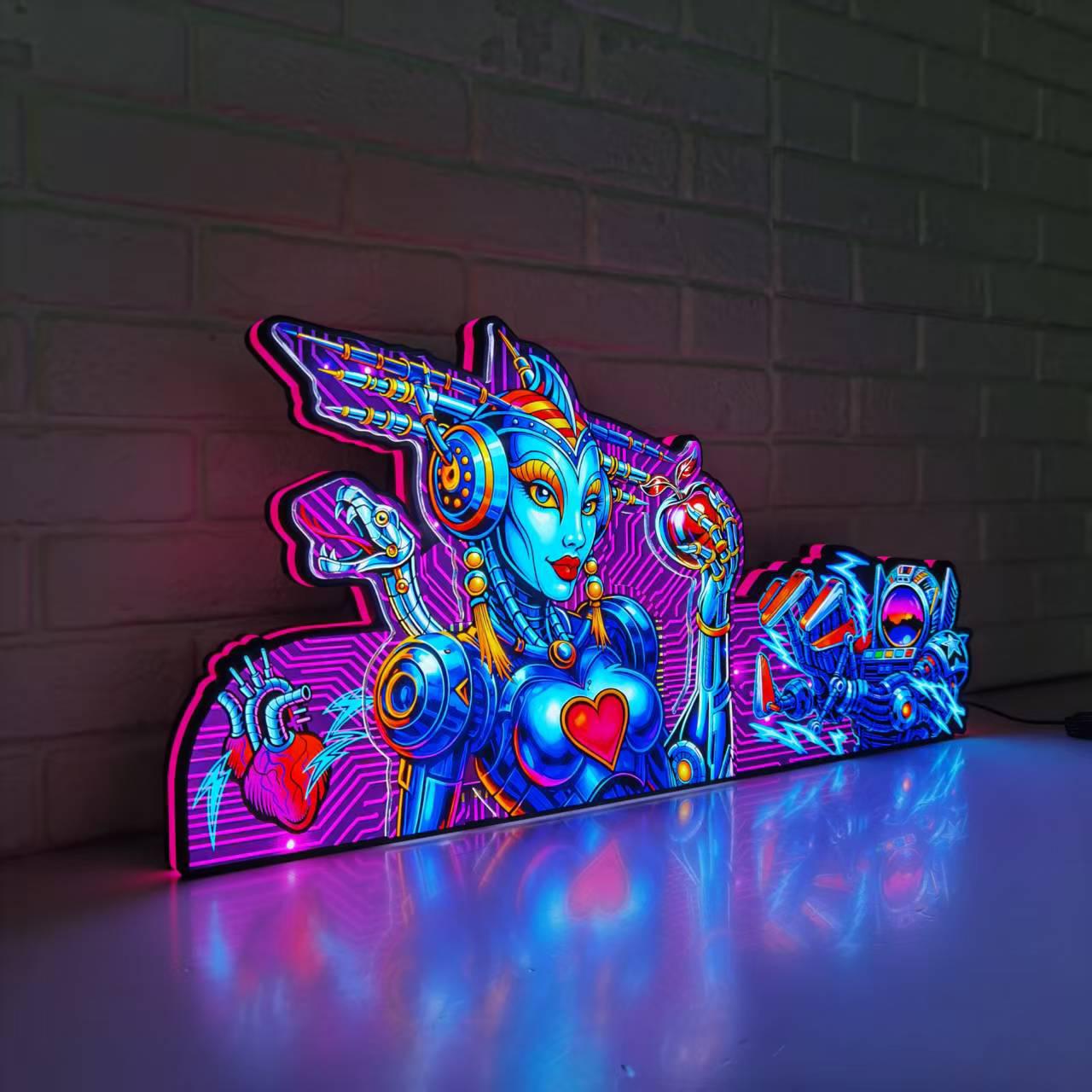 Bride of PinBot “Fruit of Desire” 3D LED Pinball Topper – USB Powered – Fully Dimmable