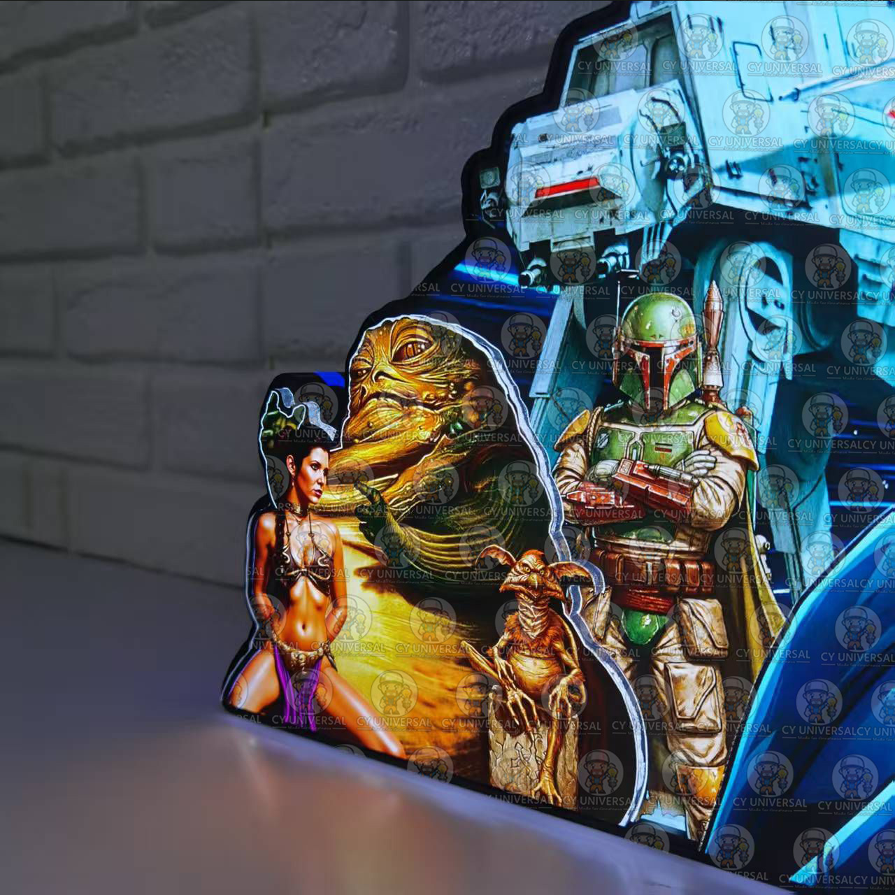 Star Wars: Fall of the Empire 3D Pinball Topper – Vader & Legends – Multi-Layer Ready