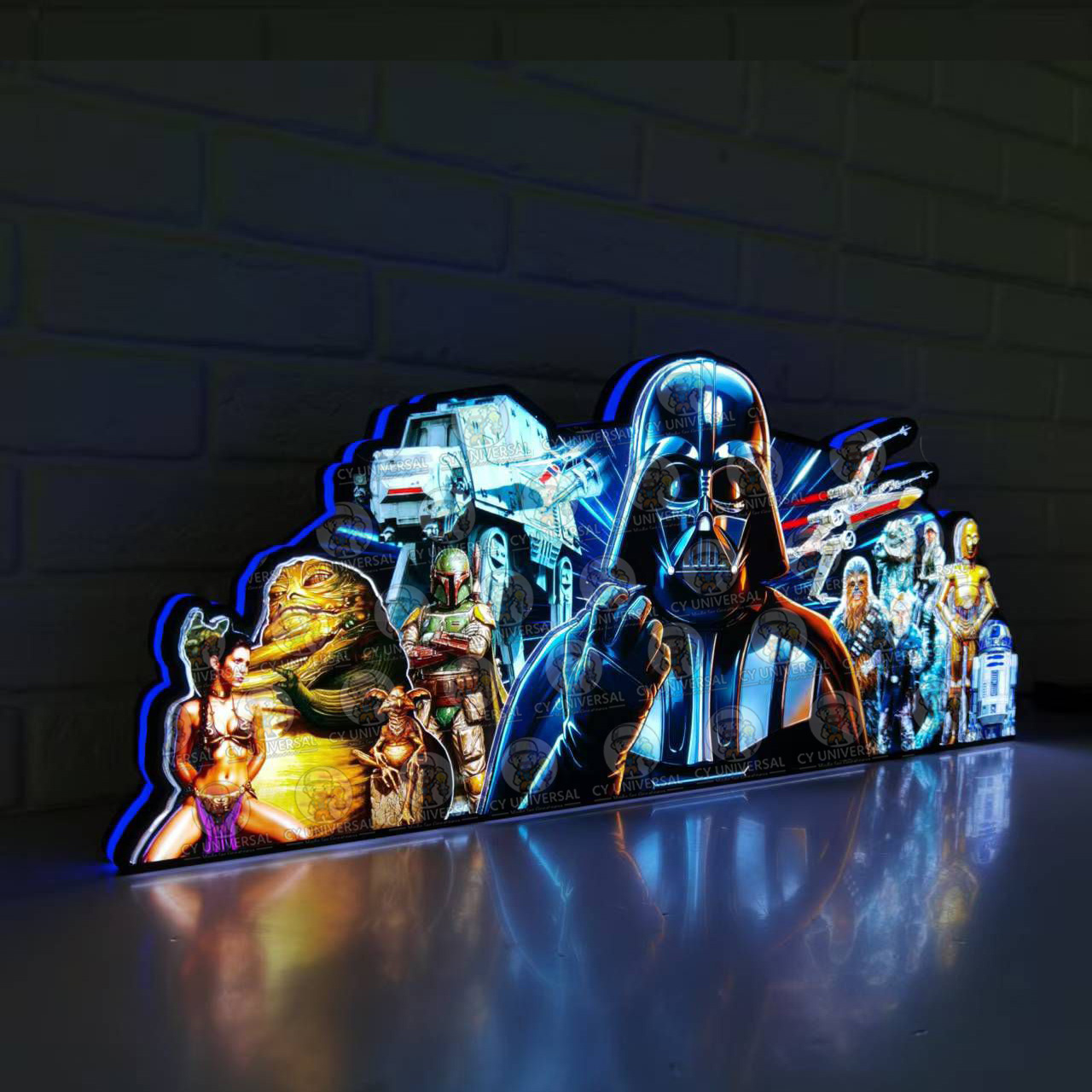 Star Wars: Fall of the Empire 3D Pinball Topper – Vader & Legends – Multi-Layer Ready