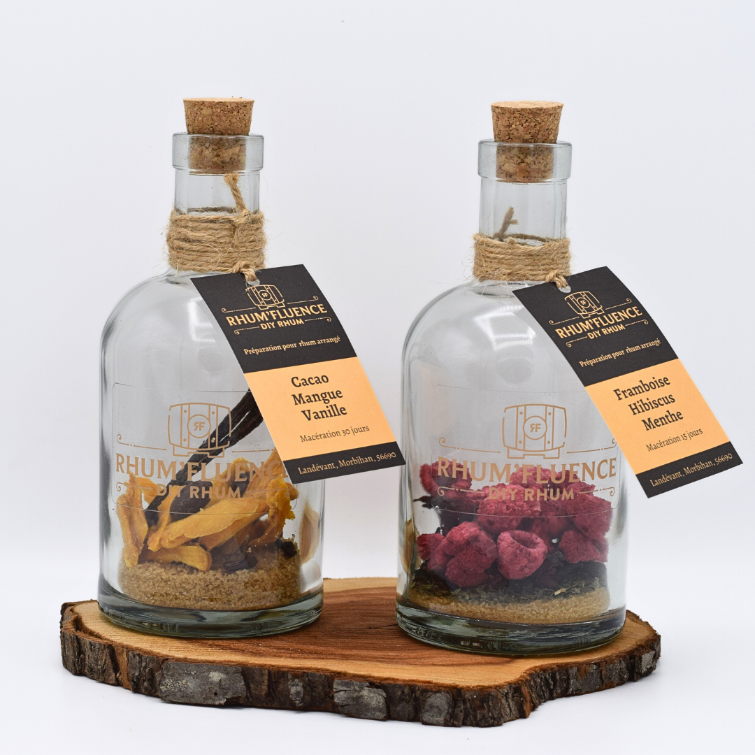 Les Best Seller : Cacao - Mangue - Vanille et Framboise - Hibiscus - Menthe