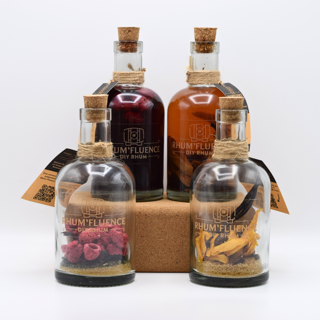 Les Best Seller : Cacao - Mangue - Vanille et Framboise - Hibiscus - Menthe