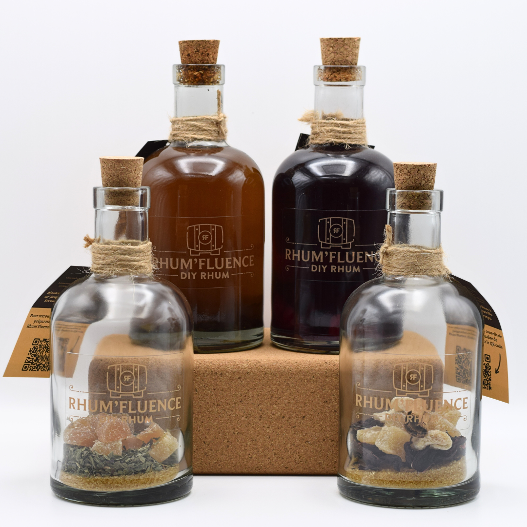 Ginger Lover : Gingembre Menthe poivrée et Gingembre Hibiscus Cannelle