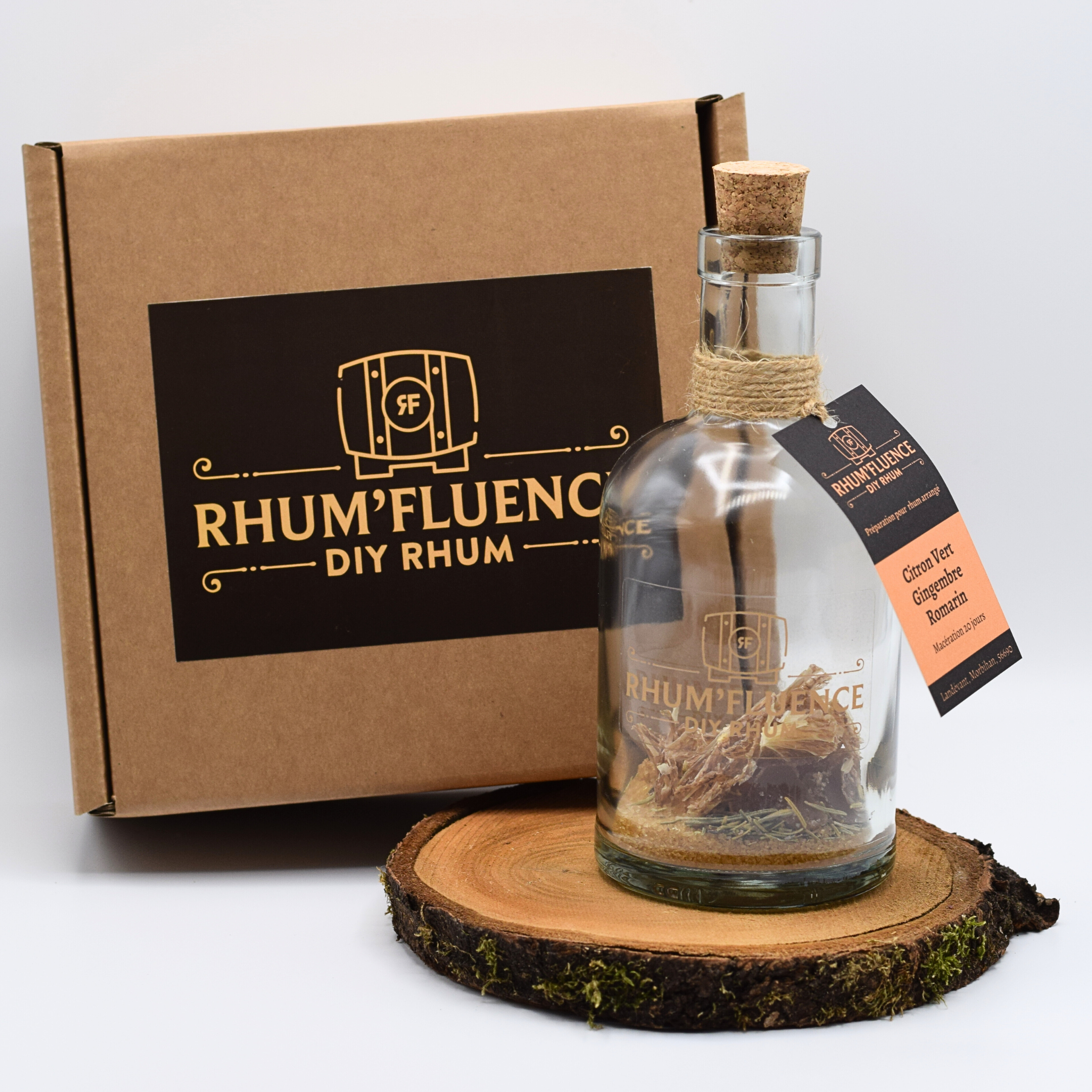 Citron vert - Gingembre - Romarin