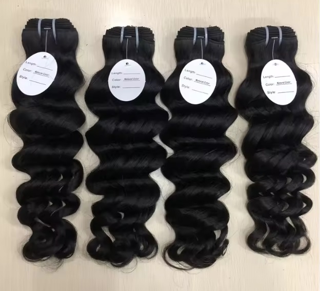 300G/400g  Raw Hair Guru Bundles Virgin Hair  Raw Malaysian big curly waves 