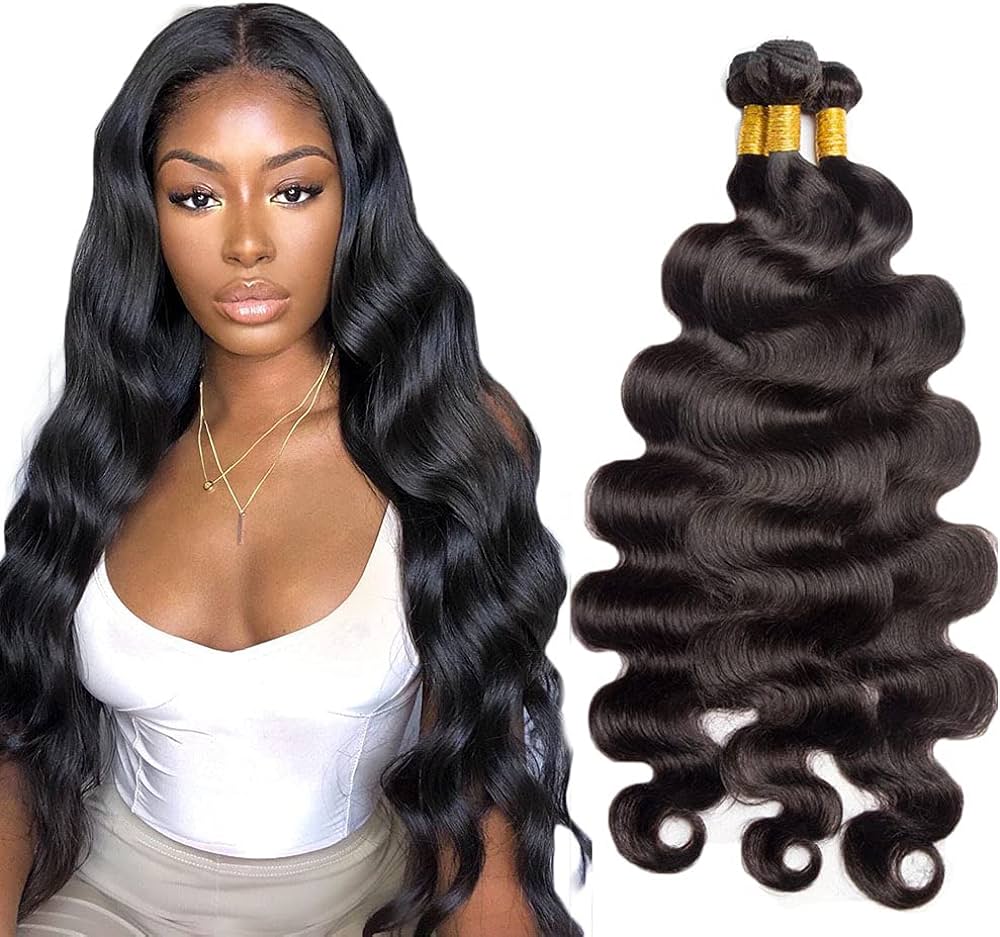 Top Virgin Brazilian virgin human Hair Bundles  300g Body Wave 12-30 inches