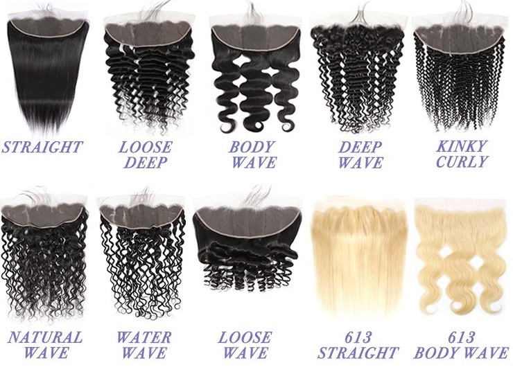 Raw Hair Guru blonde waves Full HD transparent Lace Frontal Virgin Human Hair 13x4  