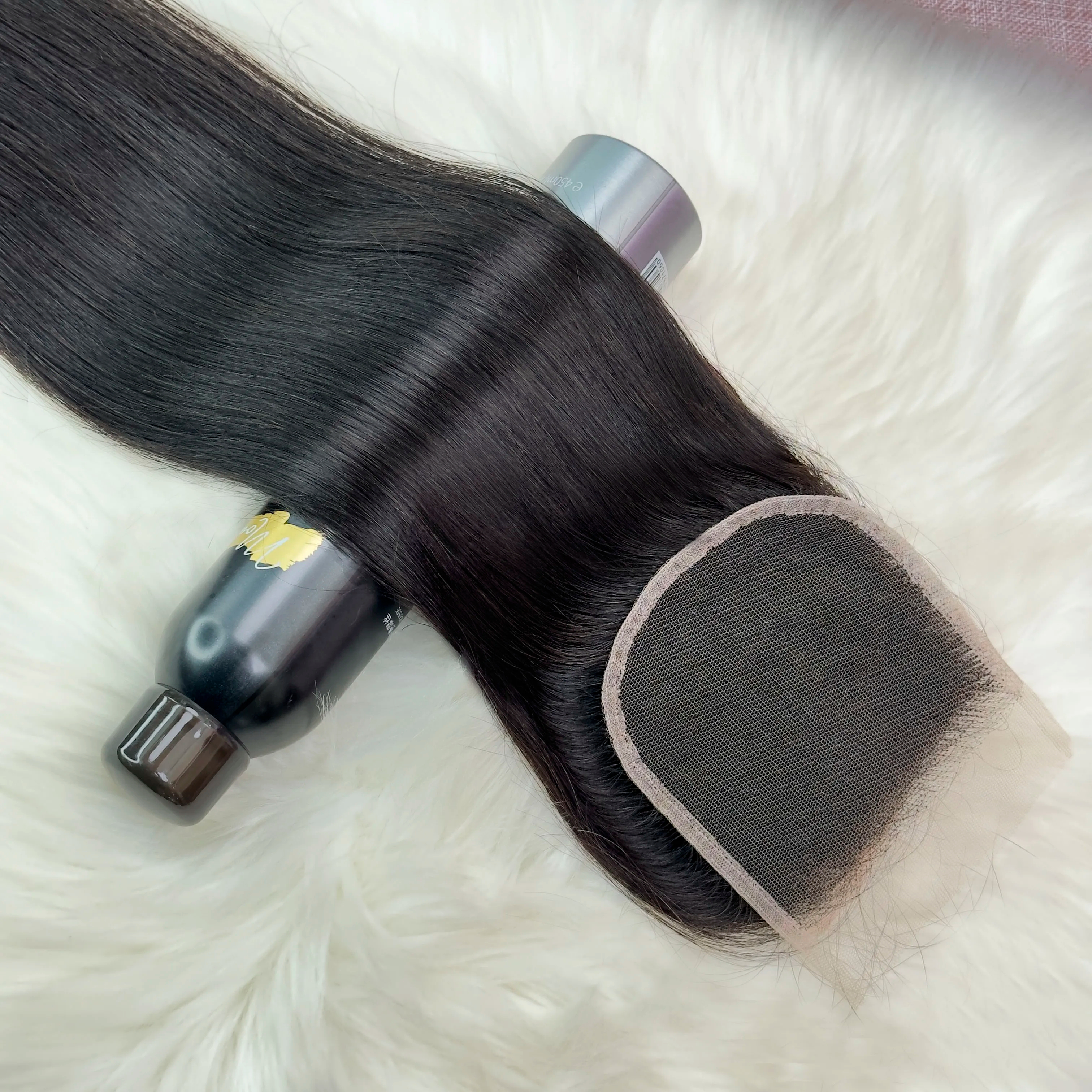 14 inches Brazilian Virgin HD Lace 4x4/5x5/13x4 Closure/Frontal 