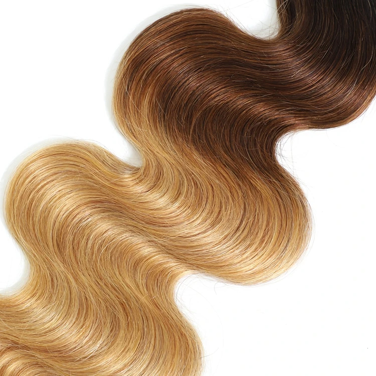  300g  10A  Brazilian human Hair Bundles    body wave 12-30 inches 1b/4/27