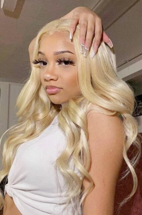  300G Raw Hair Guru Blonde Natural Yummy Wavy Cambodian weft bundle extensions