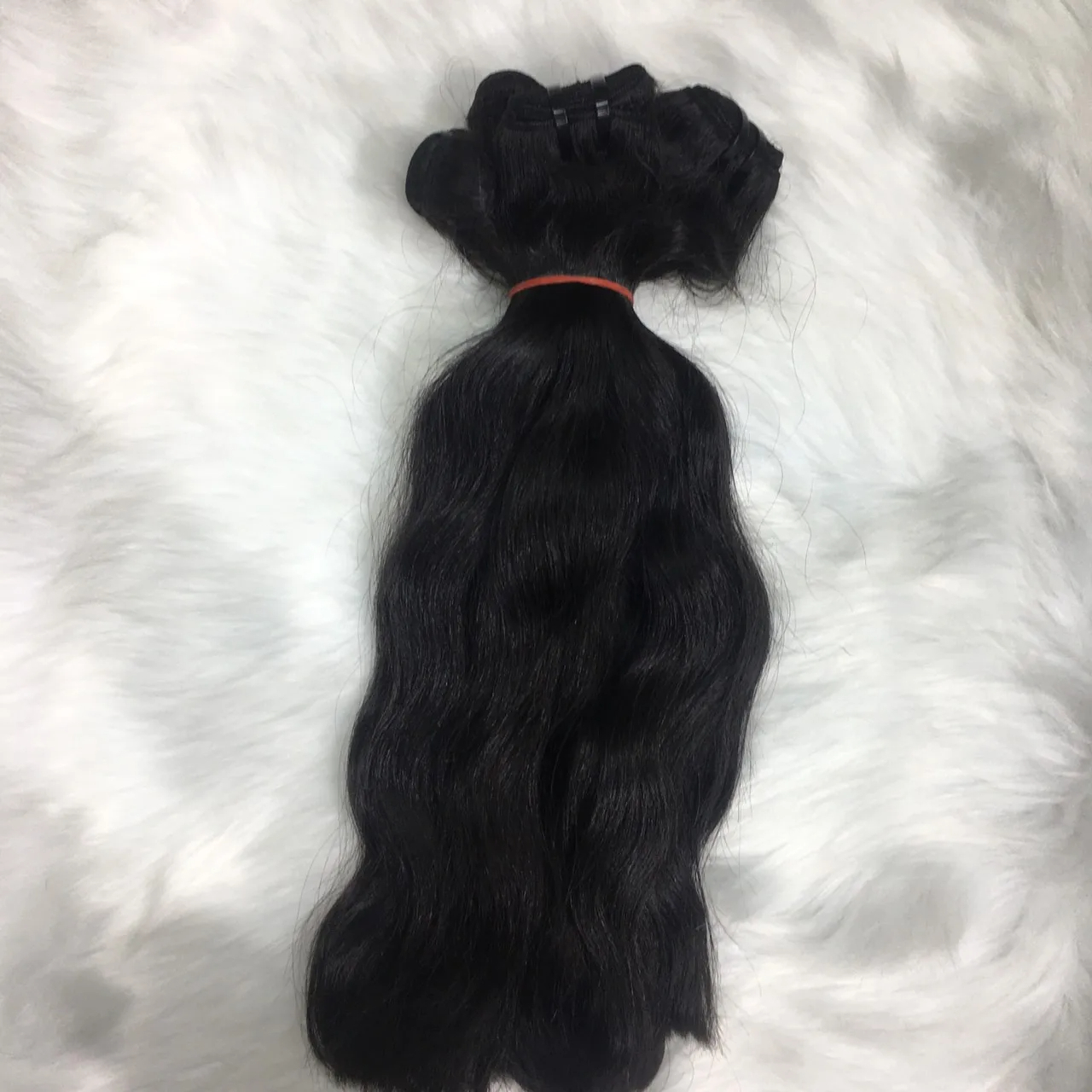Burmese natural wavy Raw Hair | 100-300g ( weft Bundles) | Exotic Human Hair Extensions