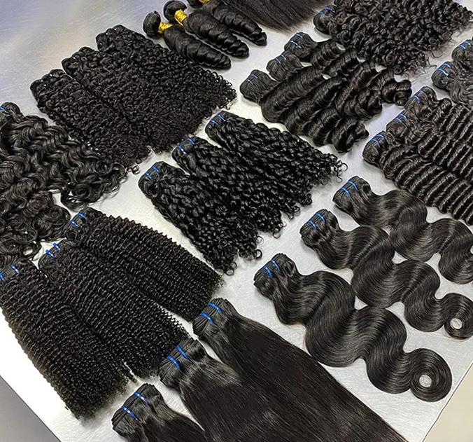 Straight Virgin Human Hair Bundles - Mink Malaysian (300g)
