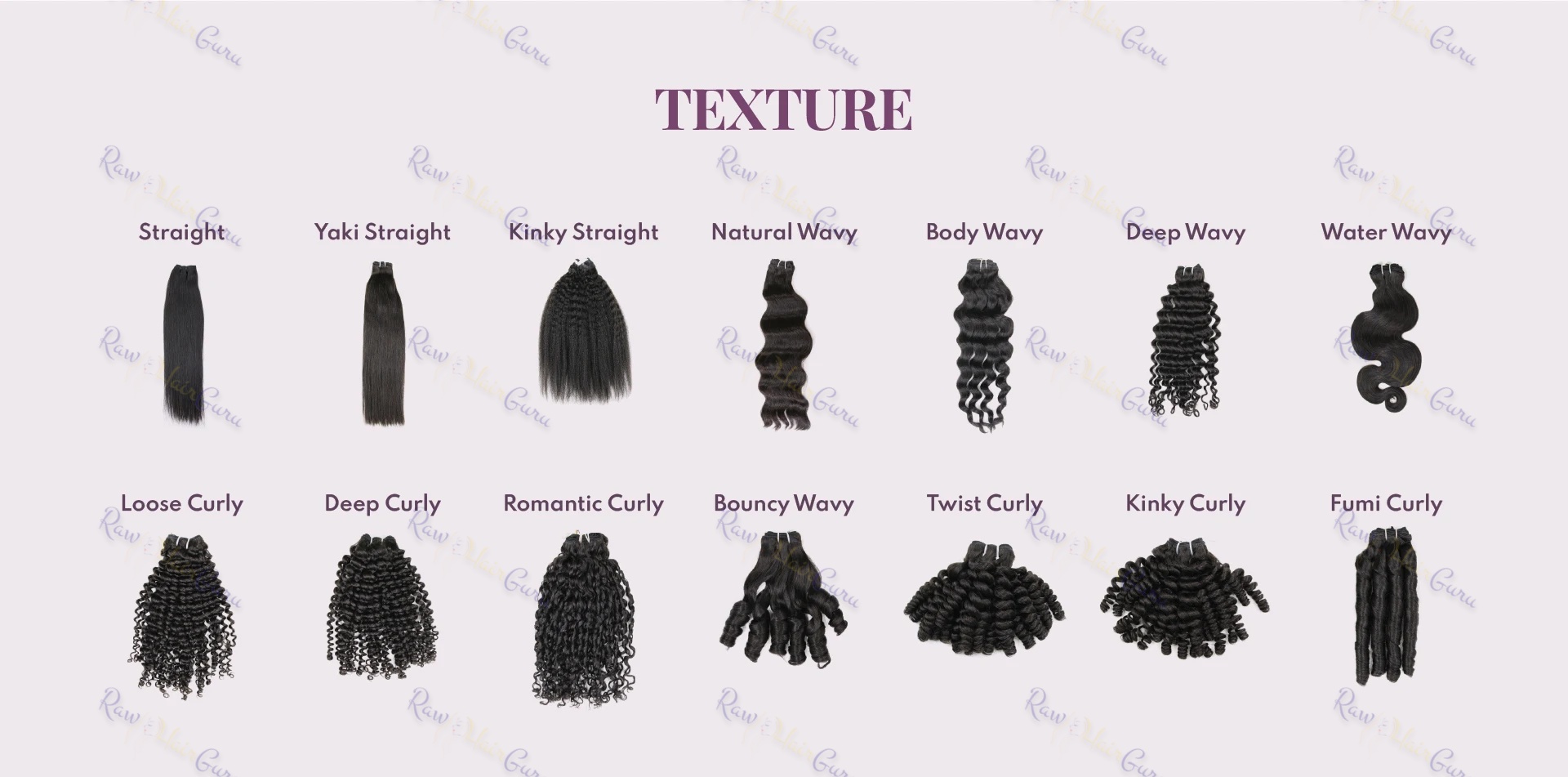 100g  Mongolian Raw Body Wavy Hair bundle  