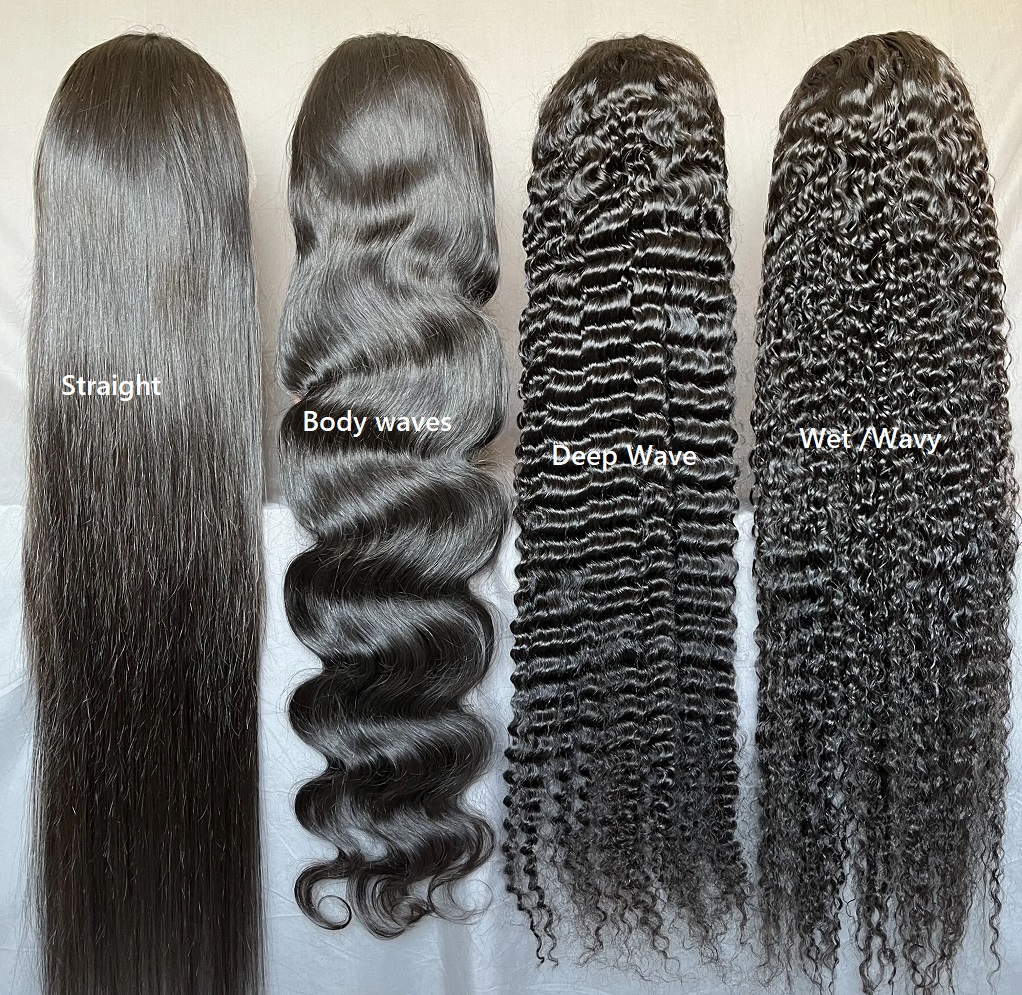 40Inch 12A  Wigs HD lace 13x6  Brazilian Virgin  hair transparent lace frontal 180% Density Wigs  deep waves