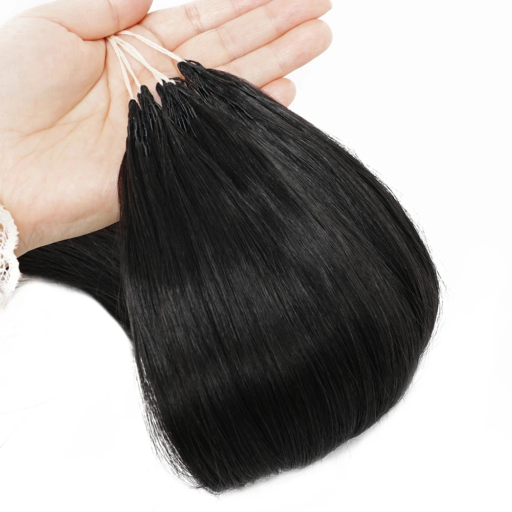 Yaki Straight Crochet Human Hair Extensions  