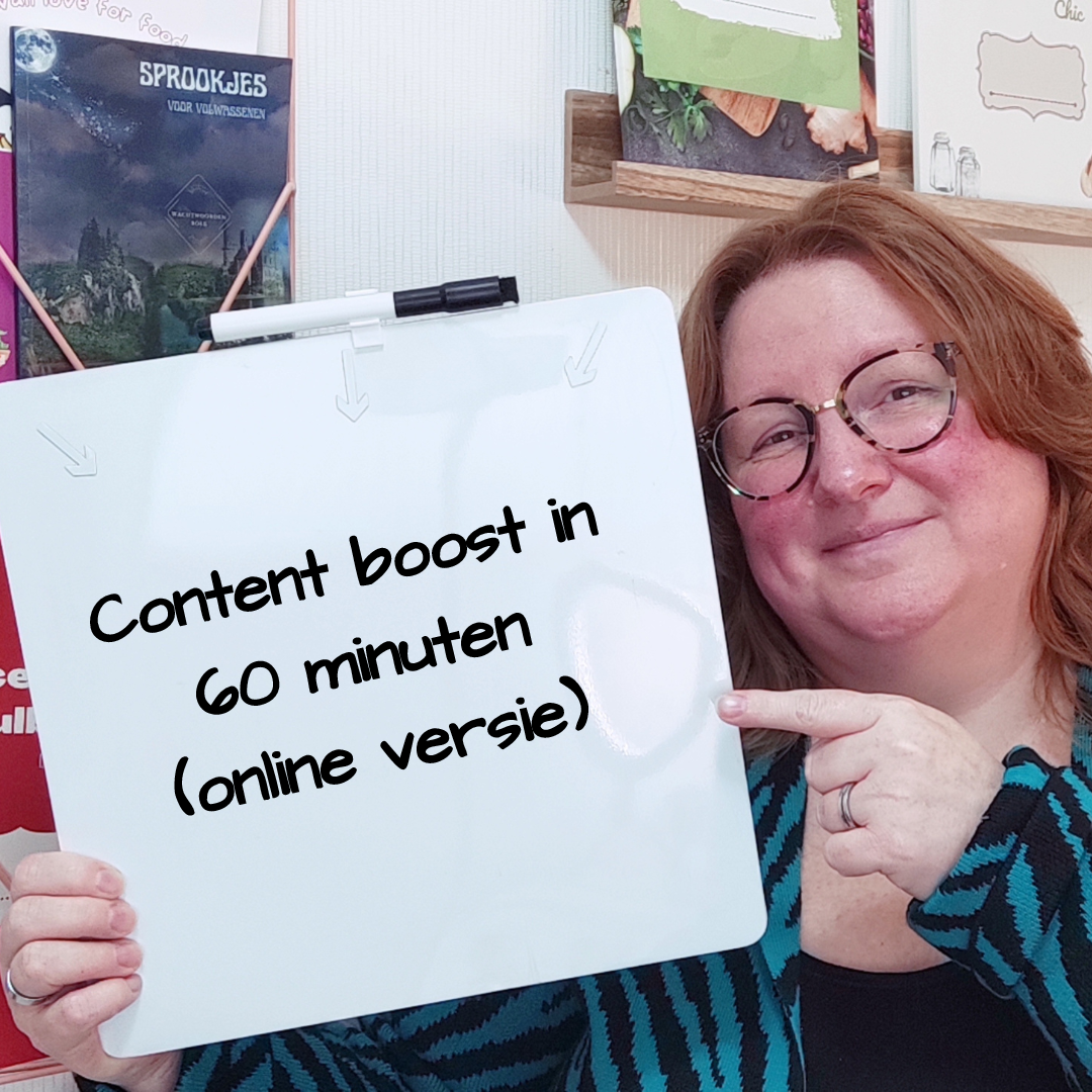 Contentboost in 60 minuten (Online versie)