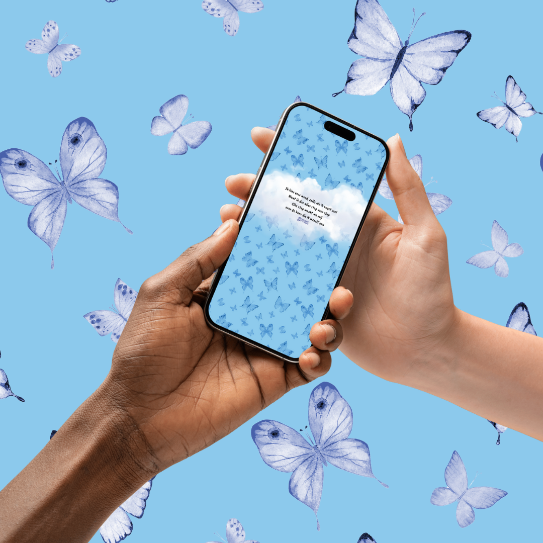 Smartphone achtergrond Blauw