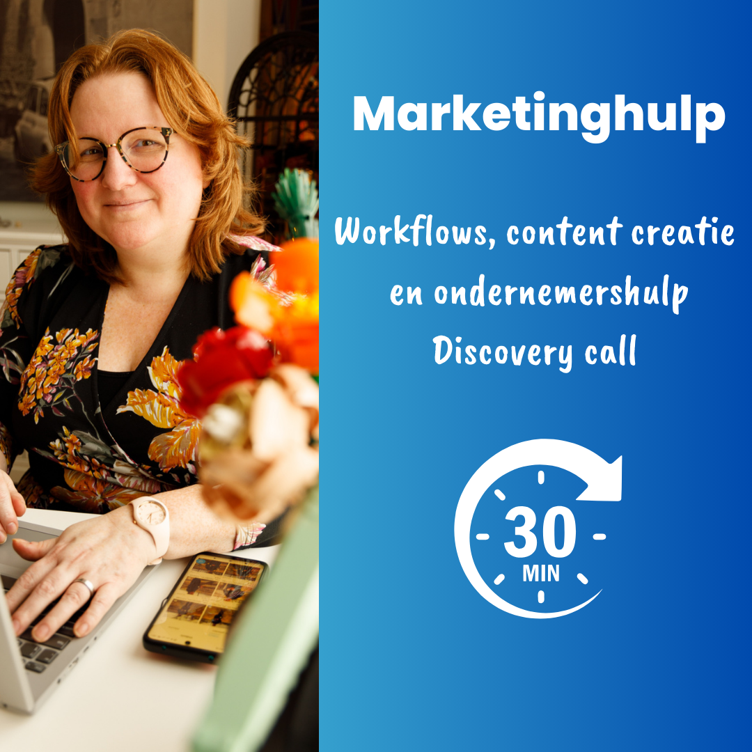 Marketinghulp (Online) 30 min