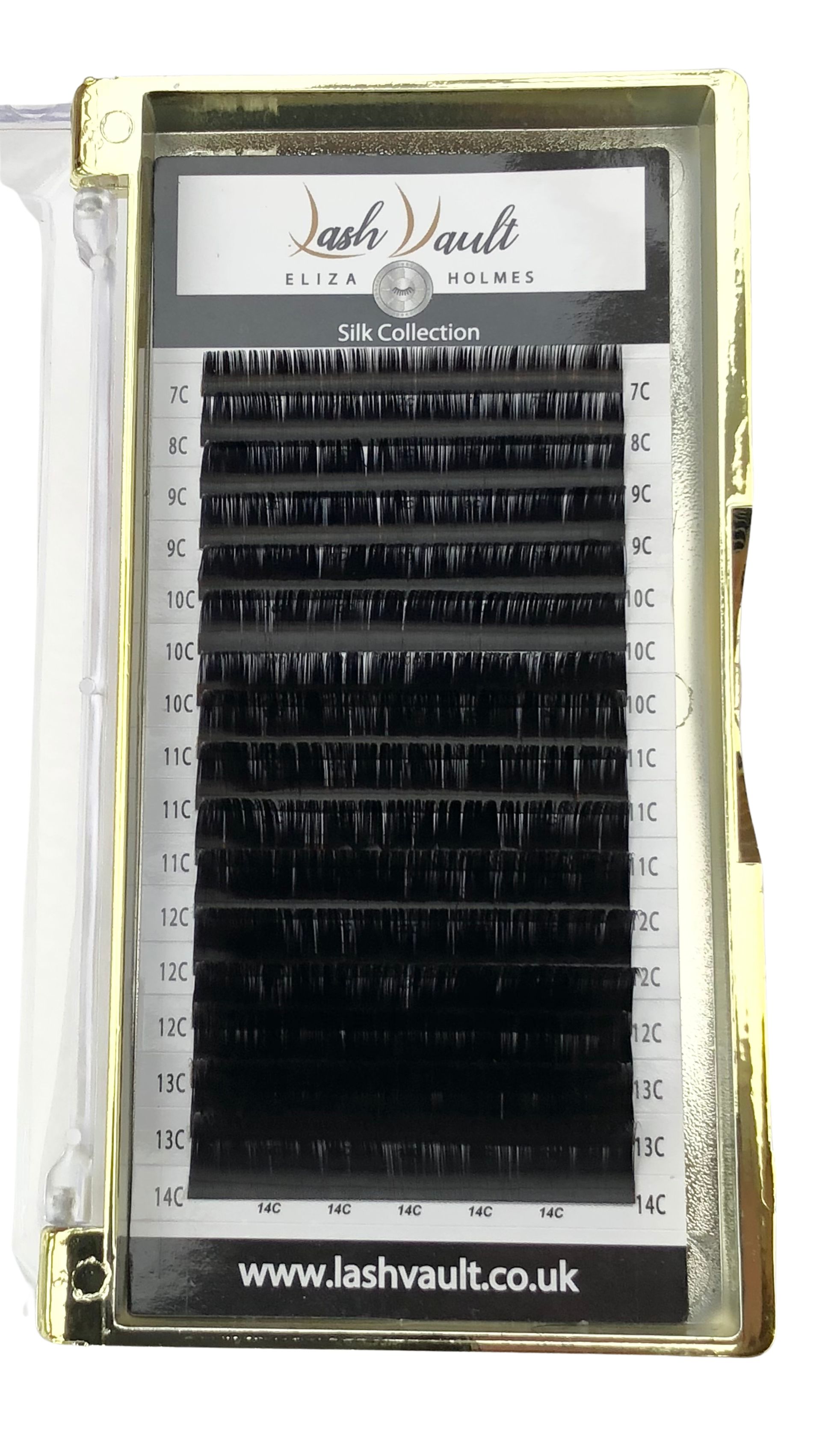  Eyelash extensions Silk Collection MIX tray 0.10