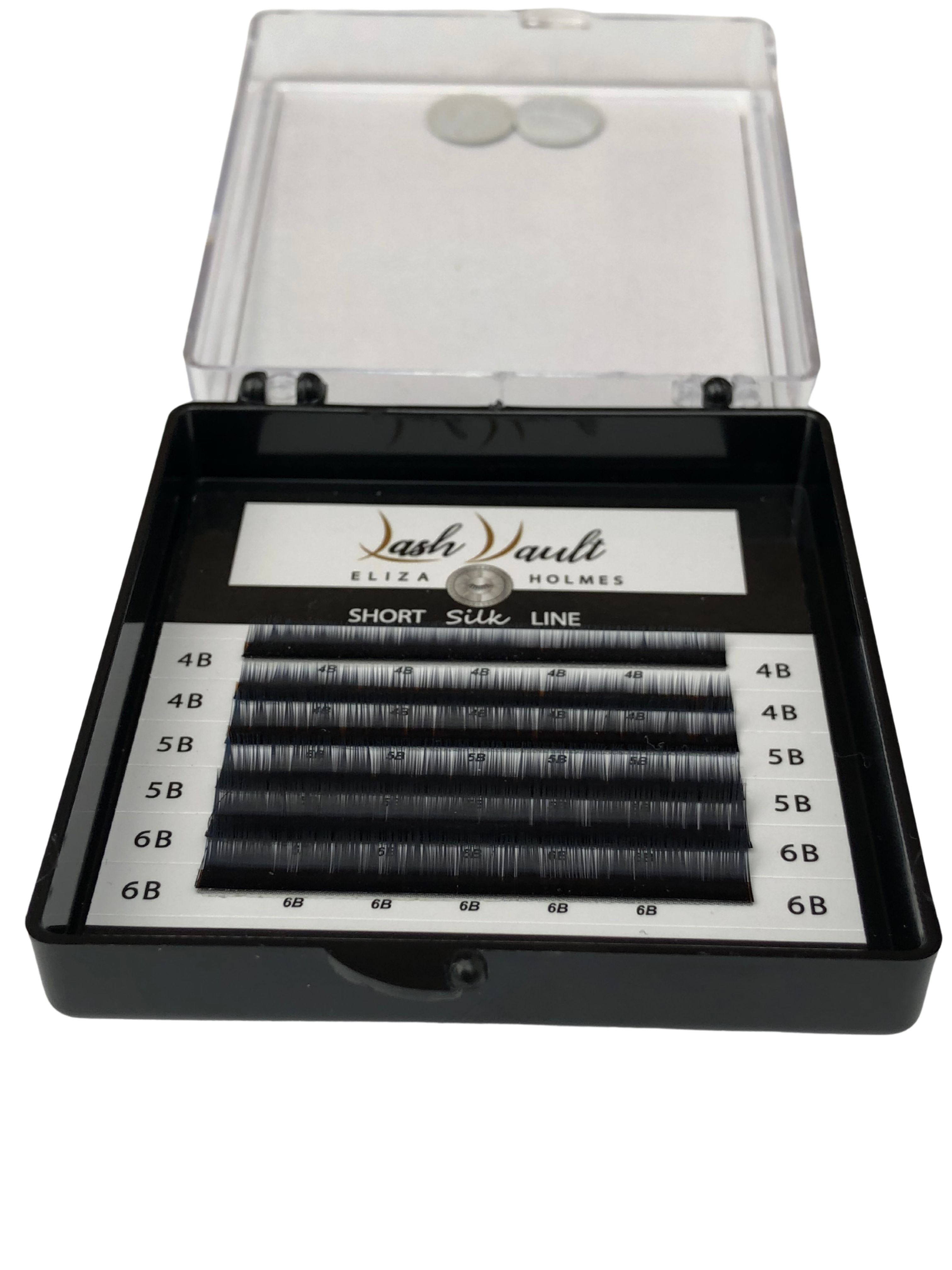 Mini tray SHORT eyelash extensions - lower lashes