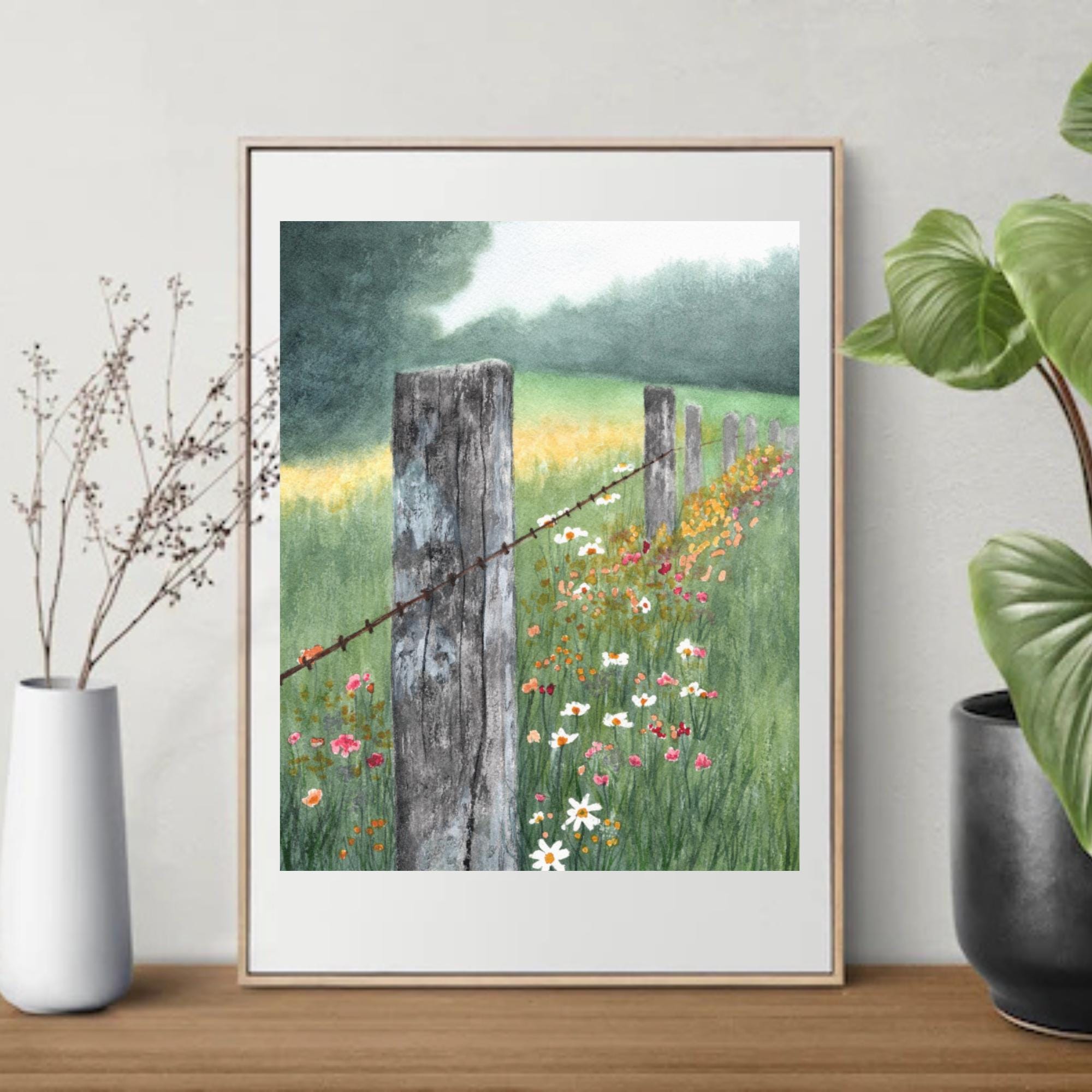 Wildflower Field Art Print