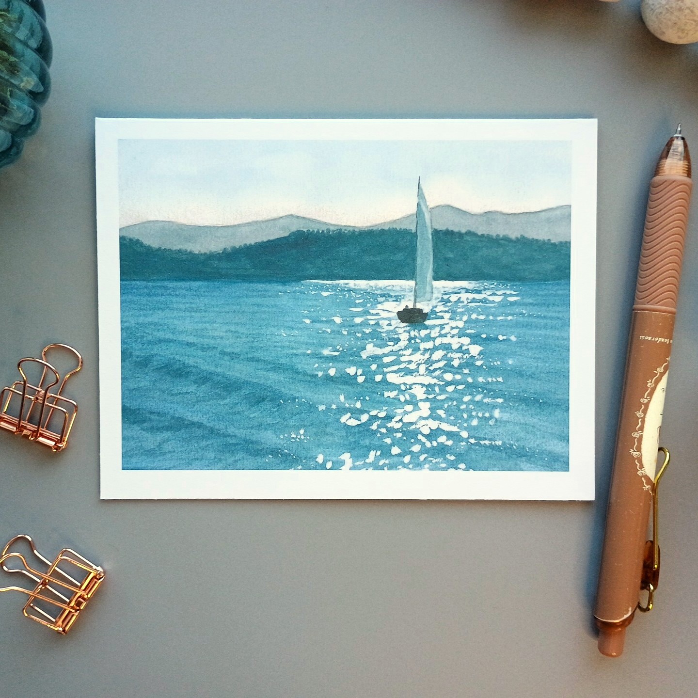 Lakes Collection Blank Notecards