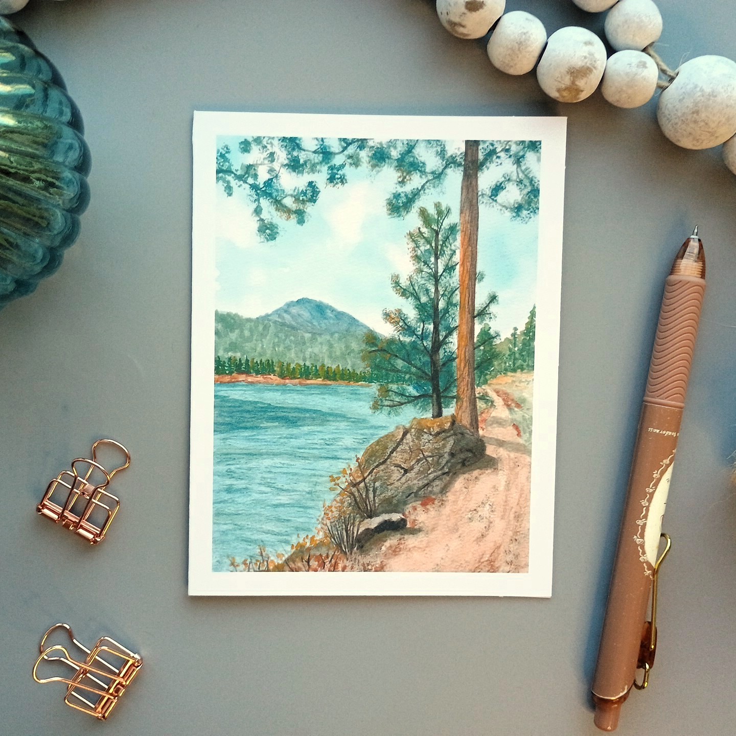 Lakes Collection Blank Notecards