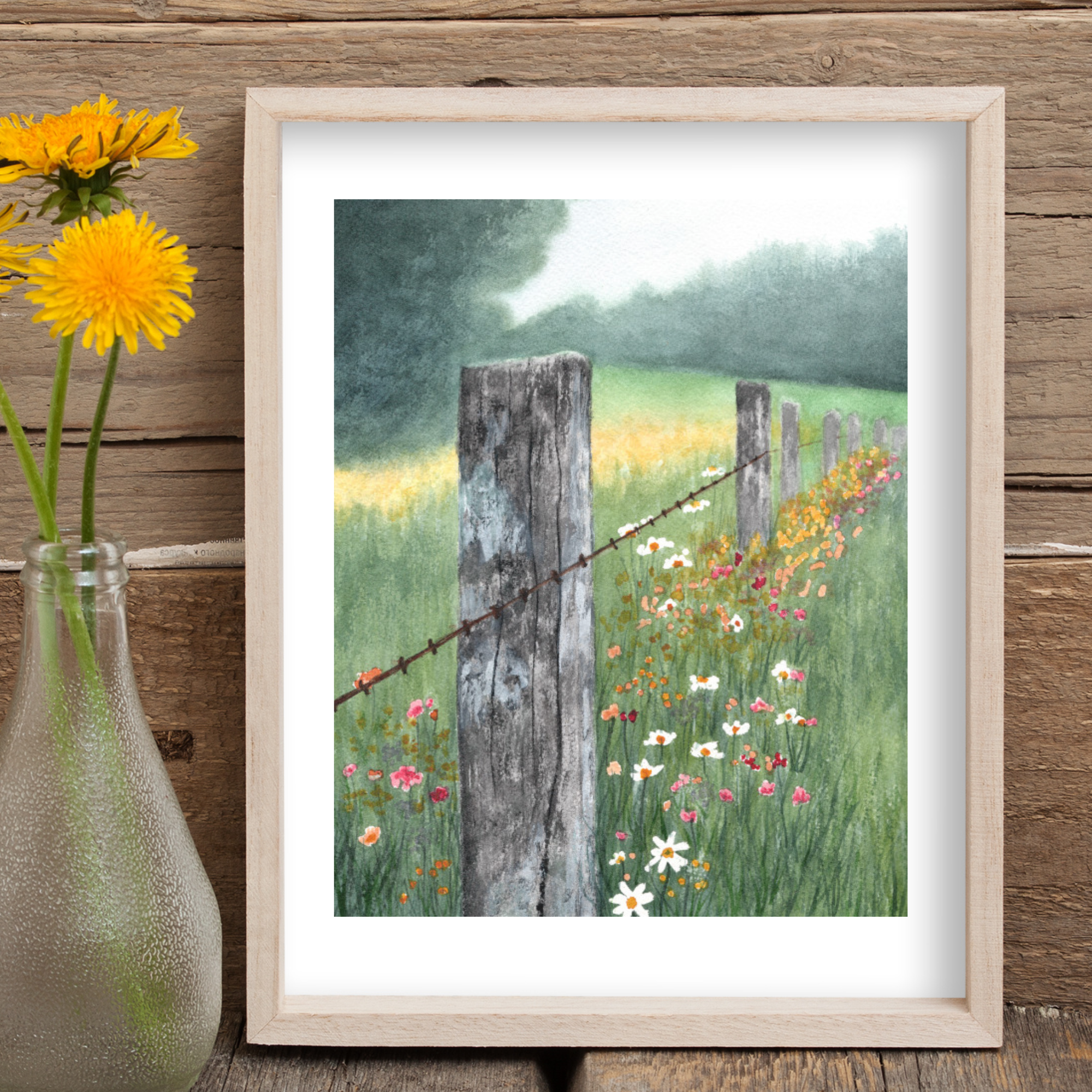 Wildflower Field Art Print