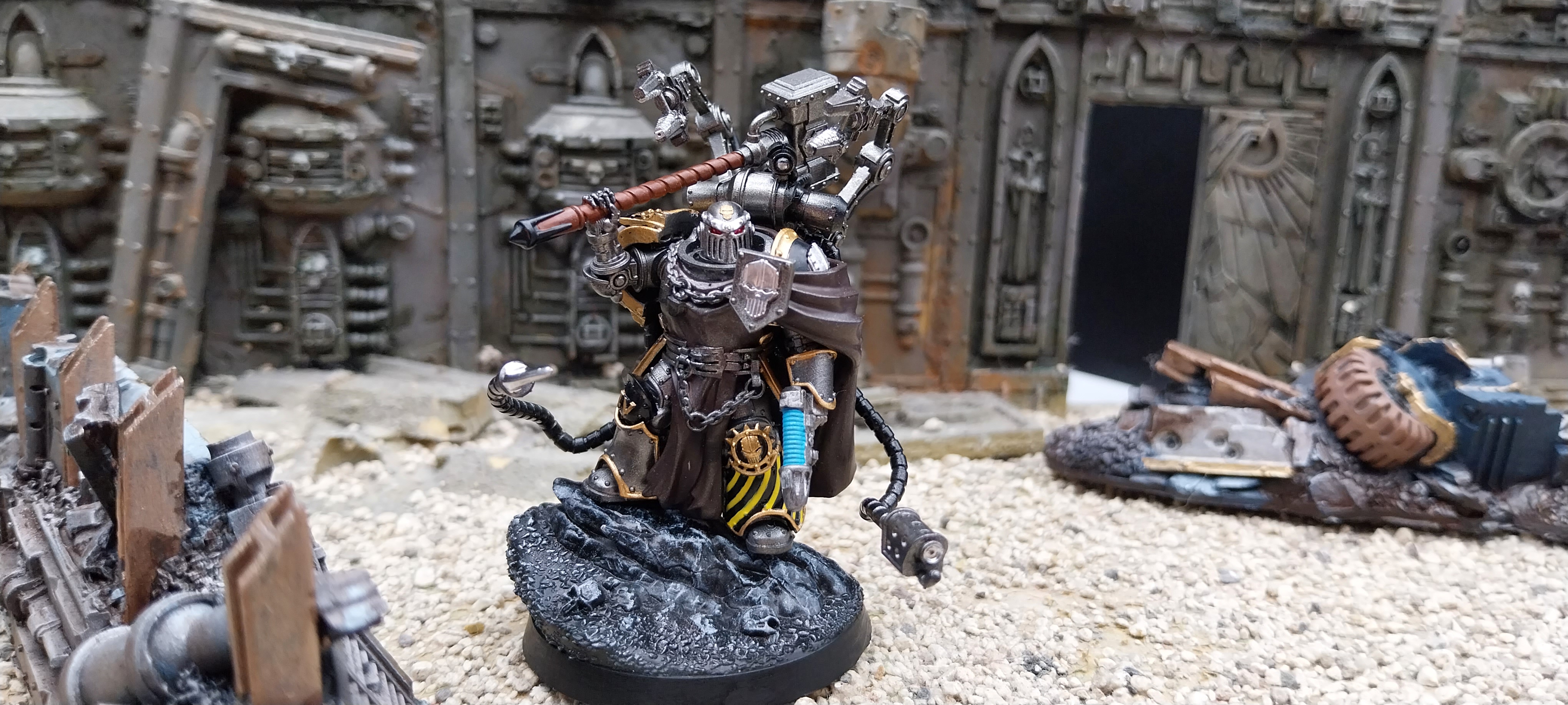 Warhammer 40k Iron warriors painted army Legiones Astartes Battle Group comission work