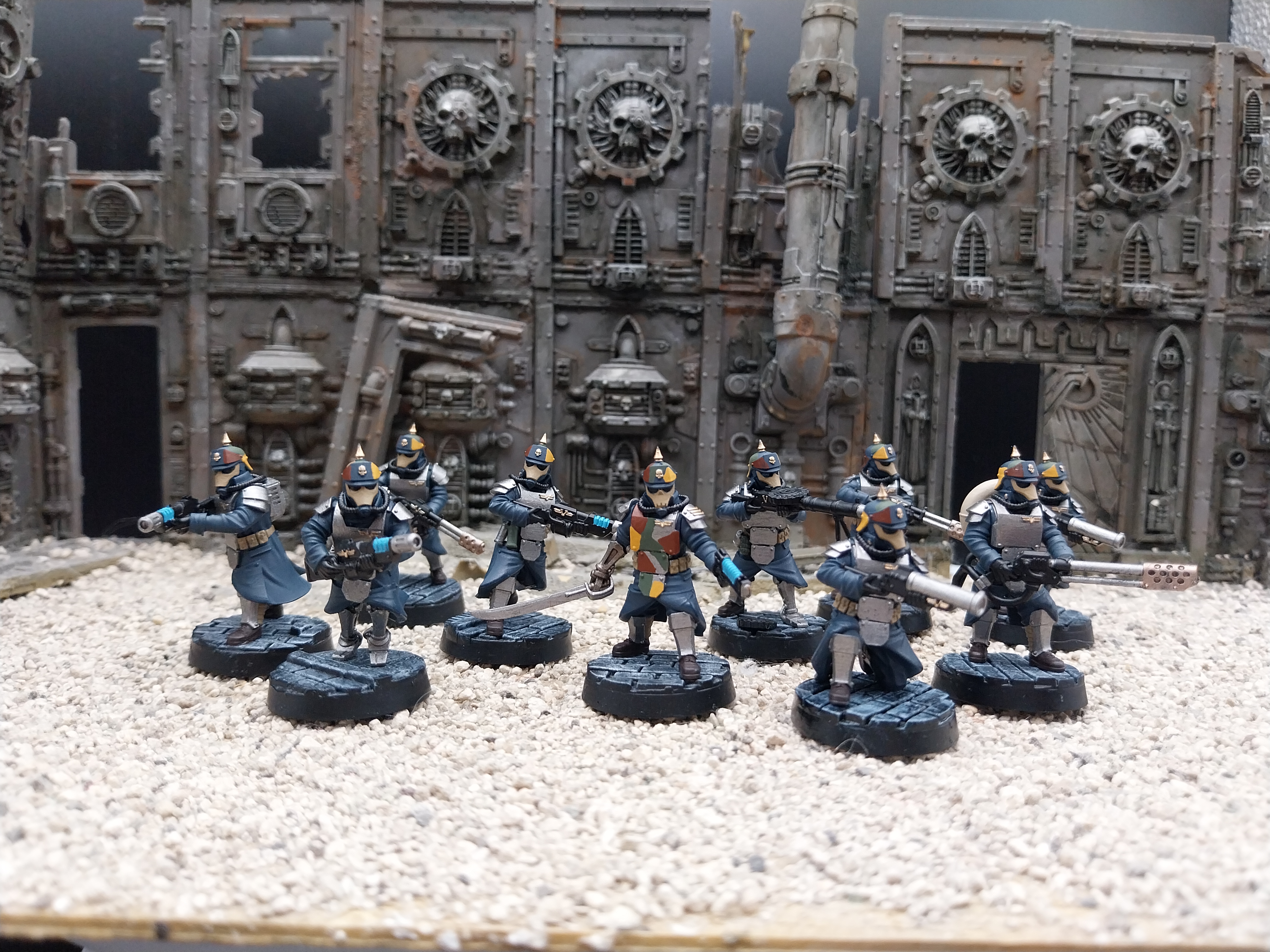 Death Korps of Krieg Grenadier Squad Warhammer 40 pro painted Militarum Pre-Sale