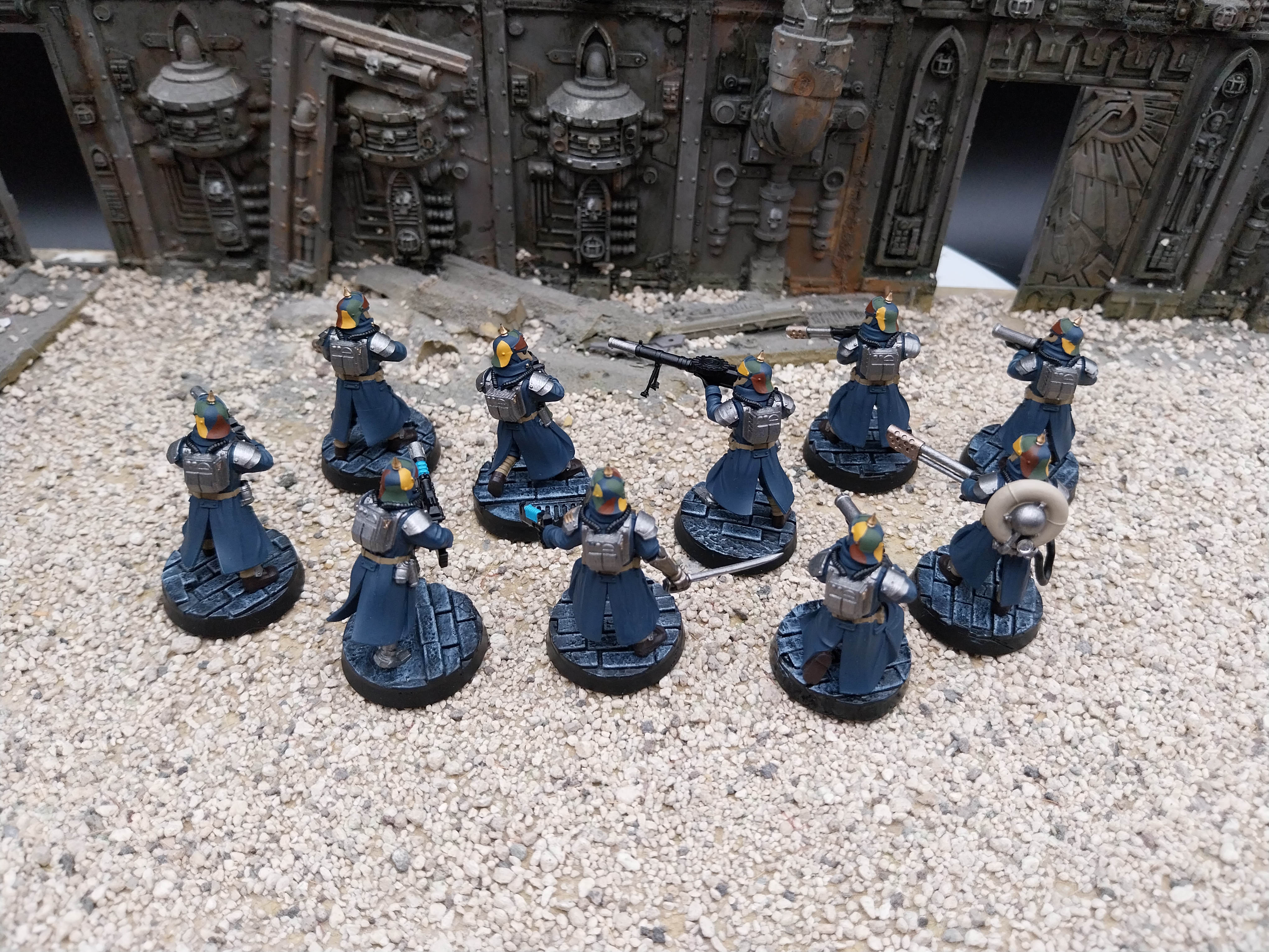 Death Korps of Krieg Grenadier Squad Warhammer 40 pro painted Militarum Pre-Sale