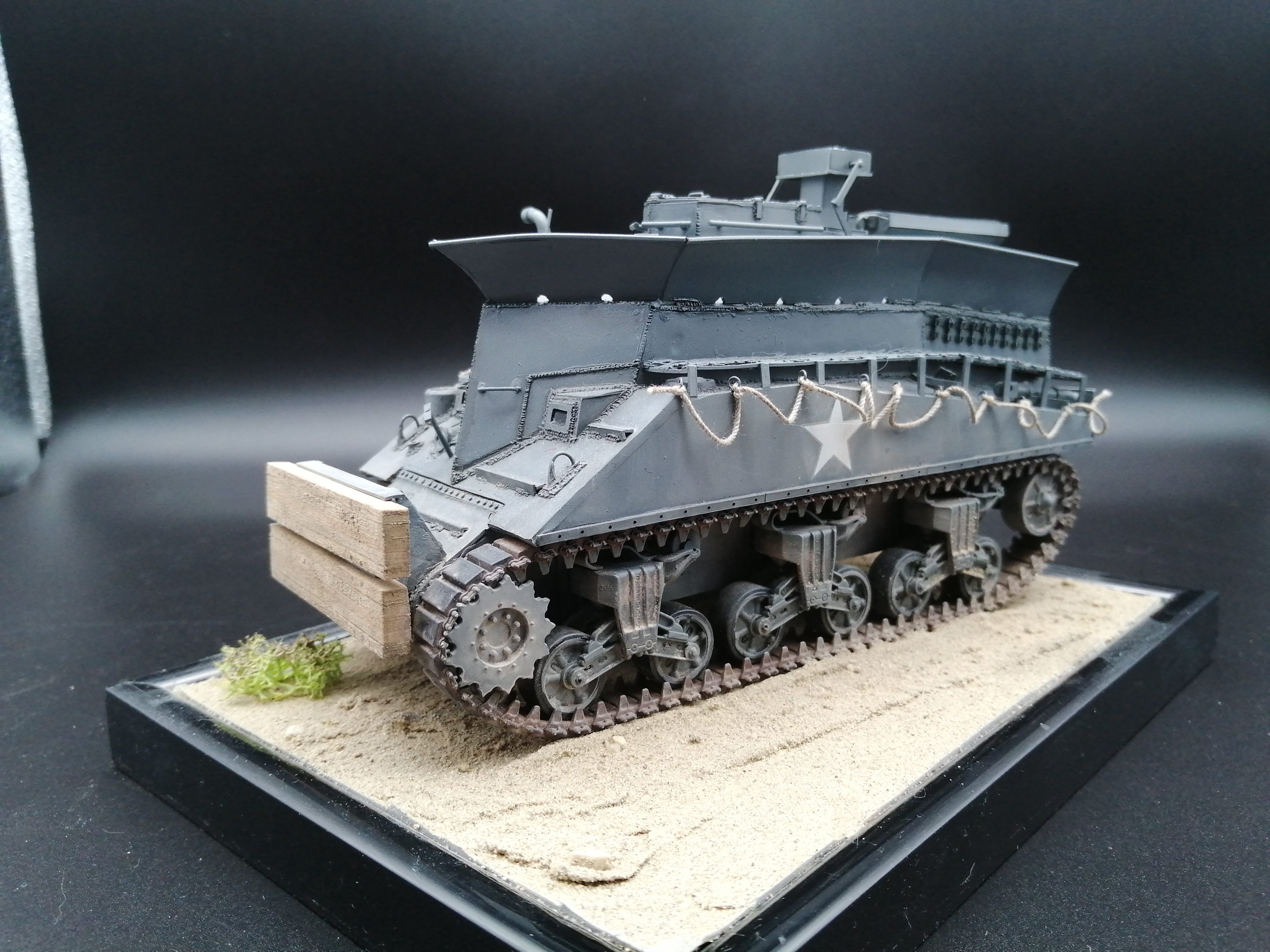 Sherman BARV in 1/35 Custom conversion model commision