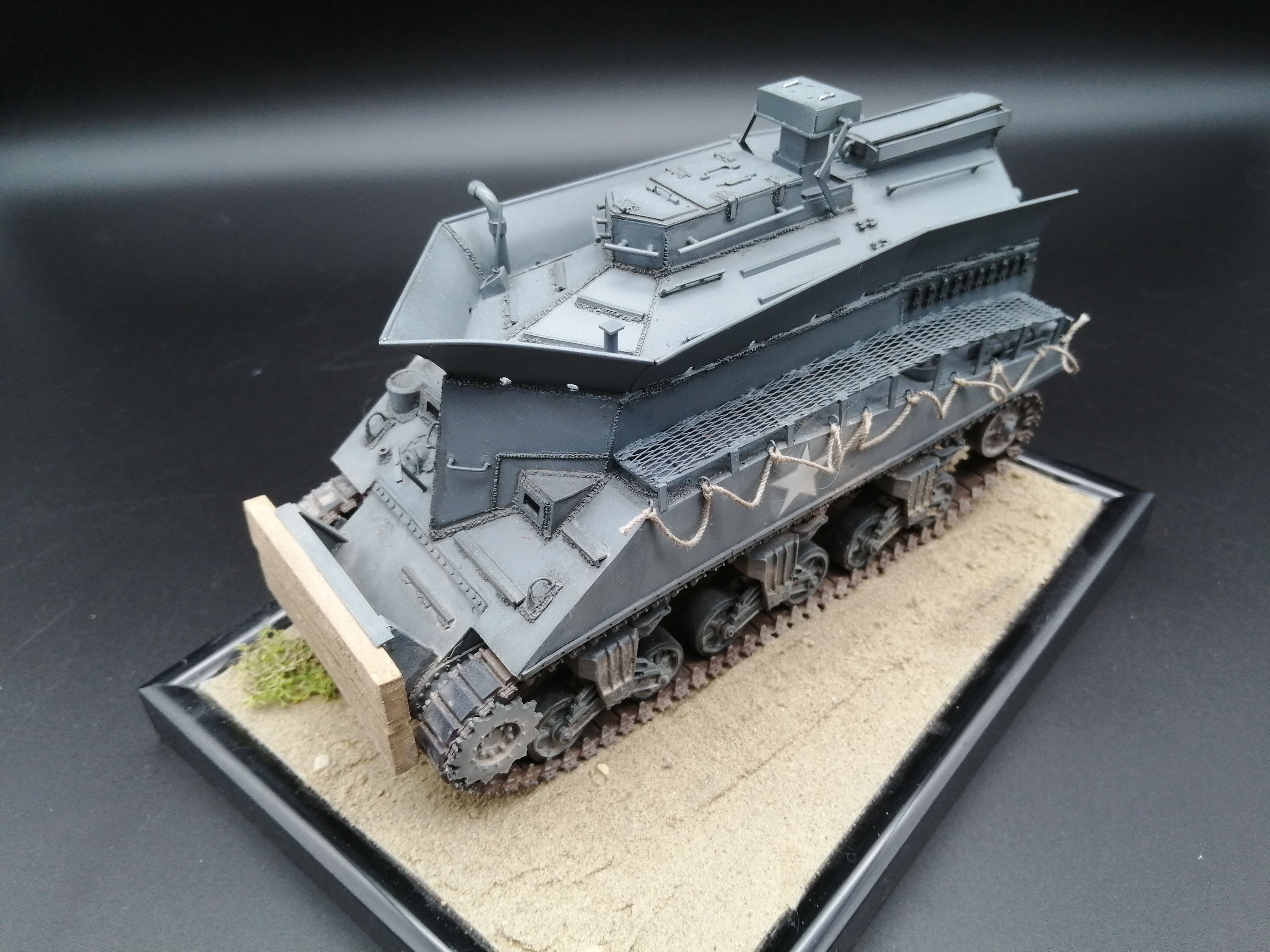 Sherman BARV in 1/35 Custom conversion model commision