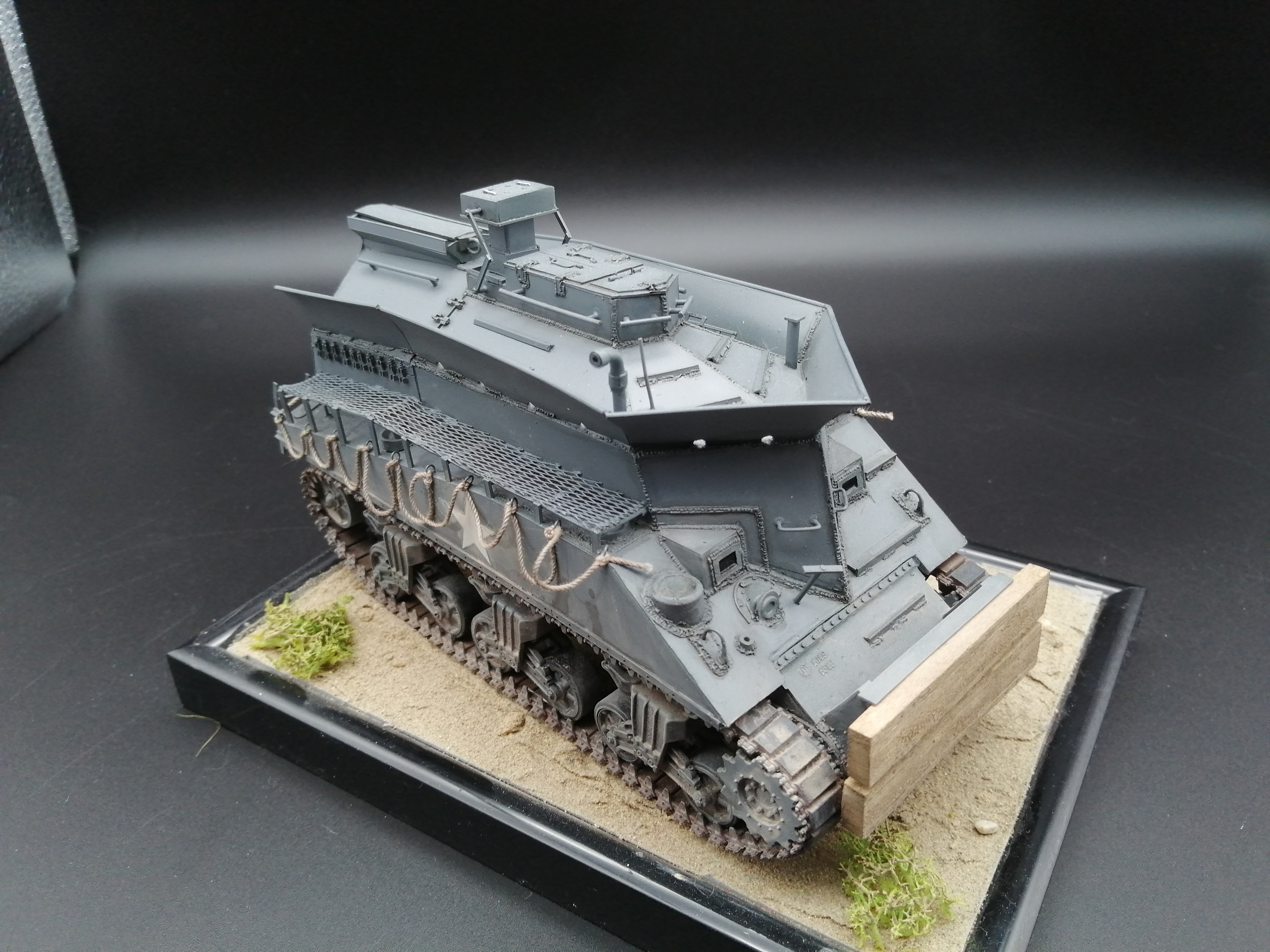 Sherman BARV in 1/35 Custom conversion model commision