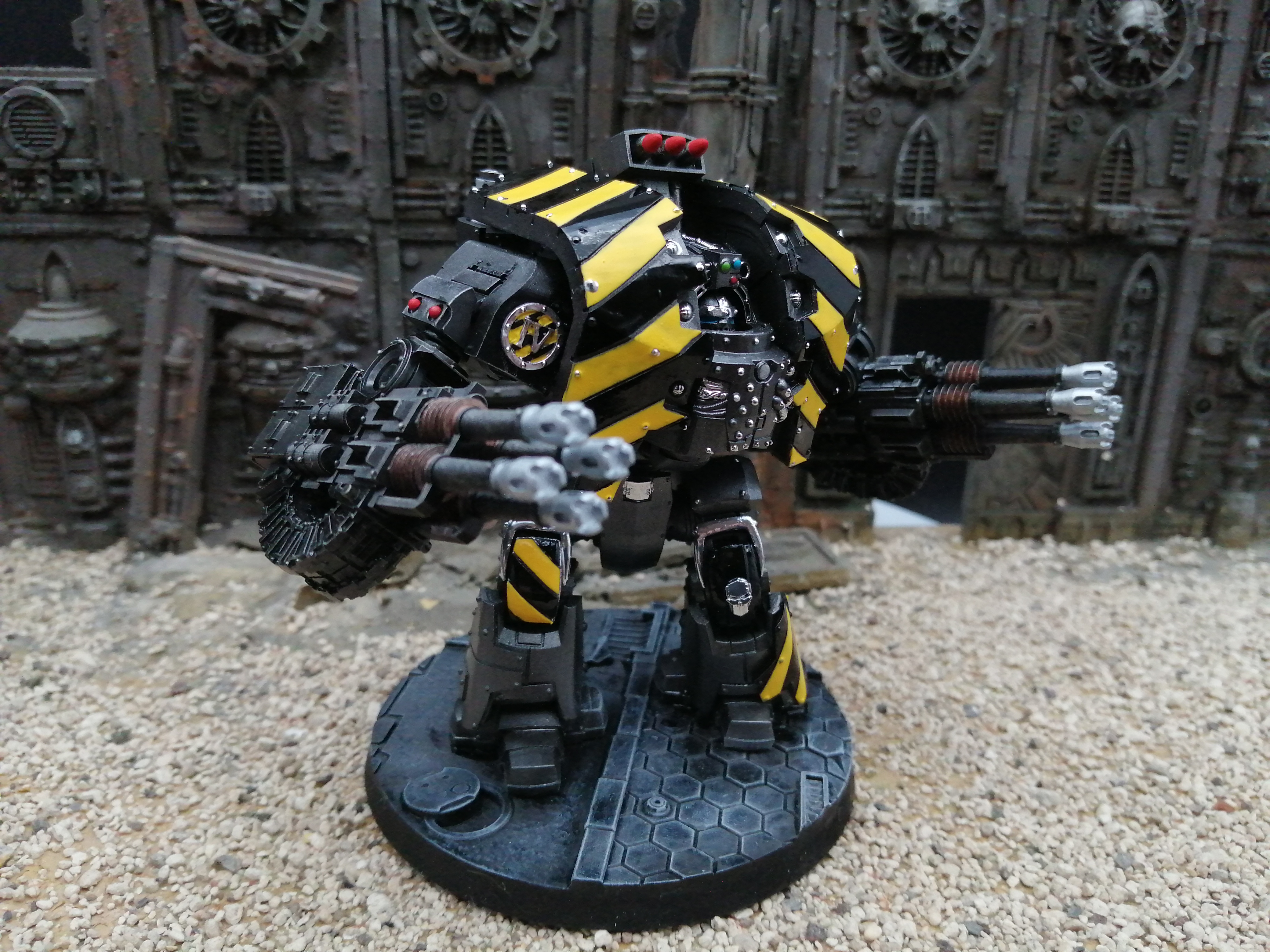 Warhammer 30k Iron Warriors leviathan dreadnought painted commission work
