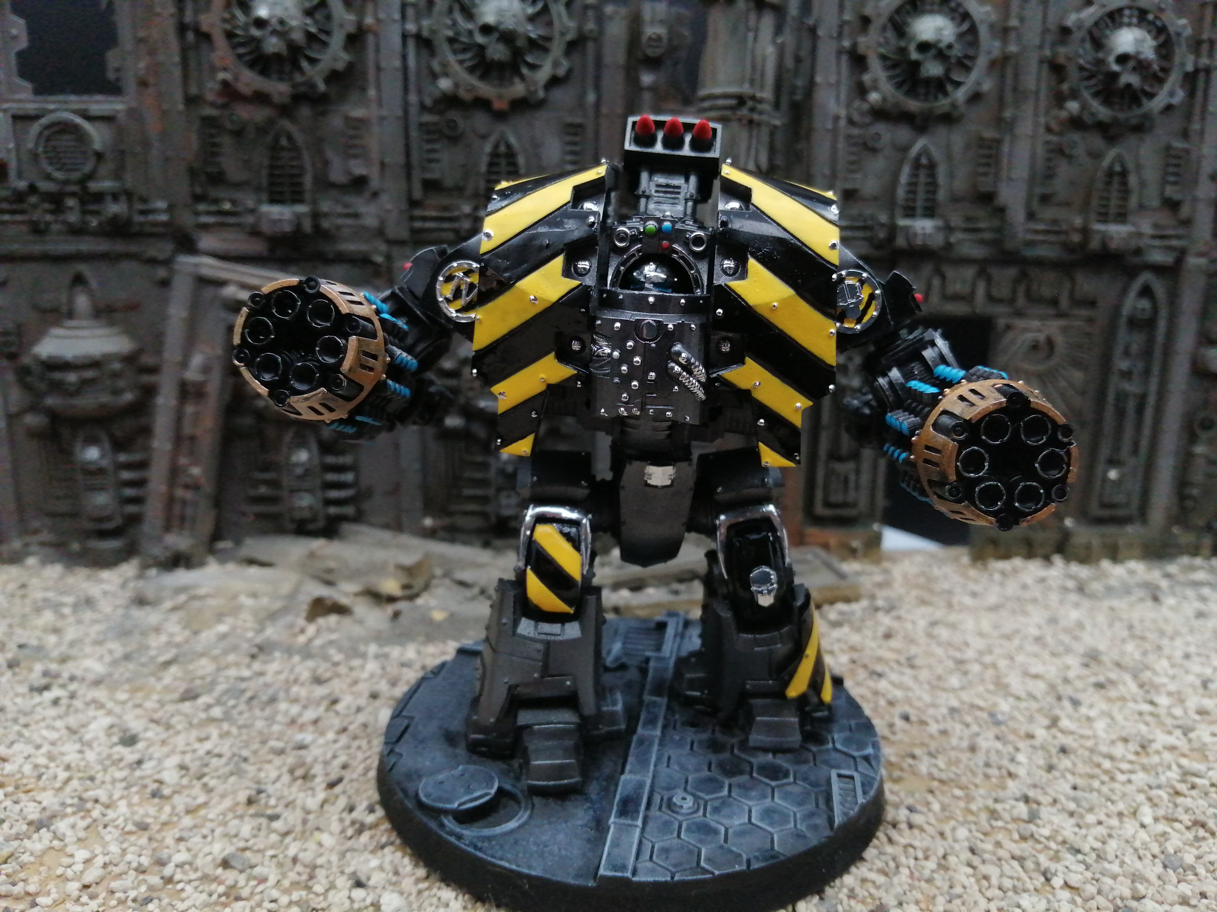 Warhammer 30k Iron Warriors leviathan dreadnought painted commission work
