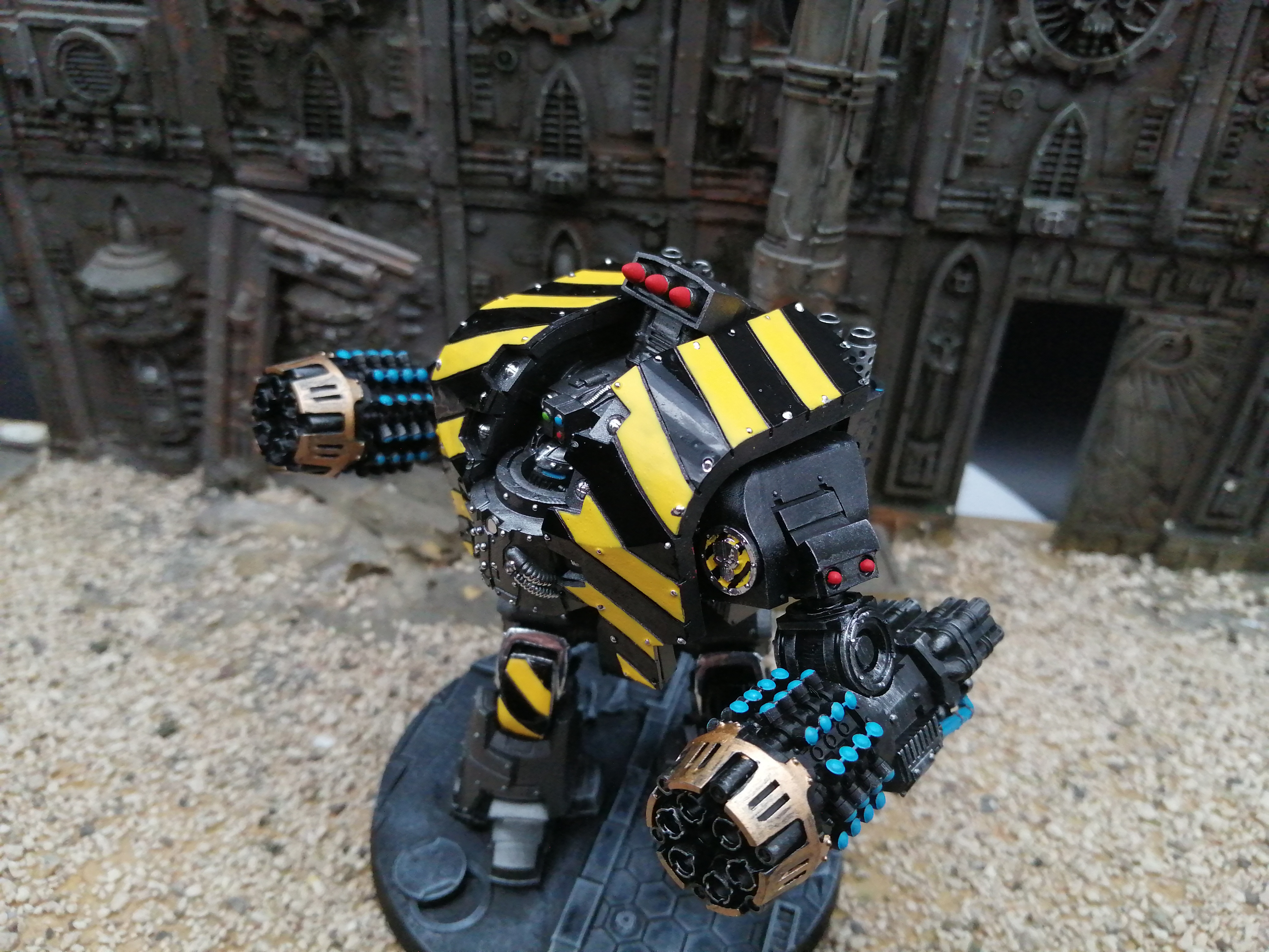 Warhammer 30k Iron Warriors leviathan dreadnought painted commission work