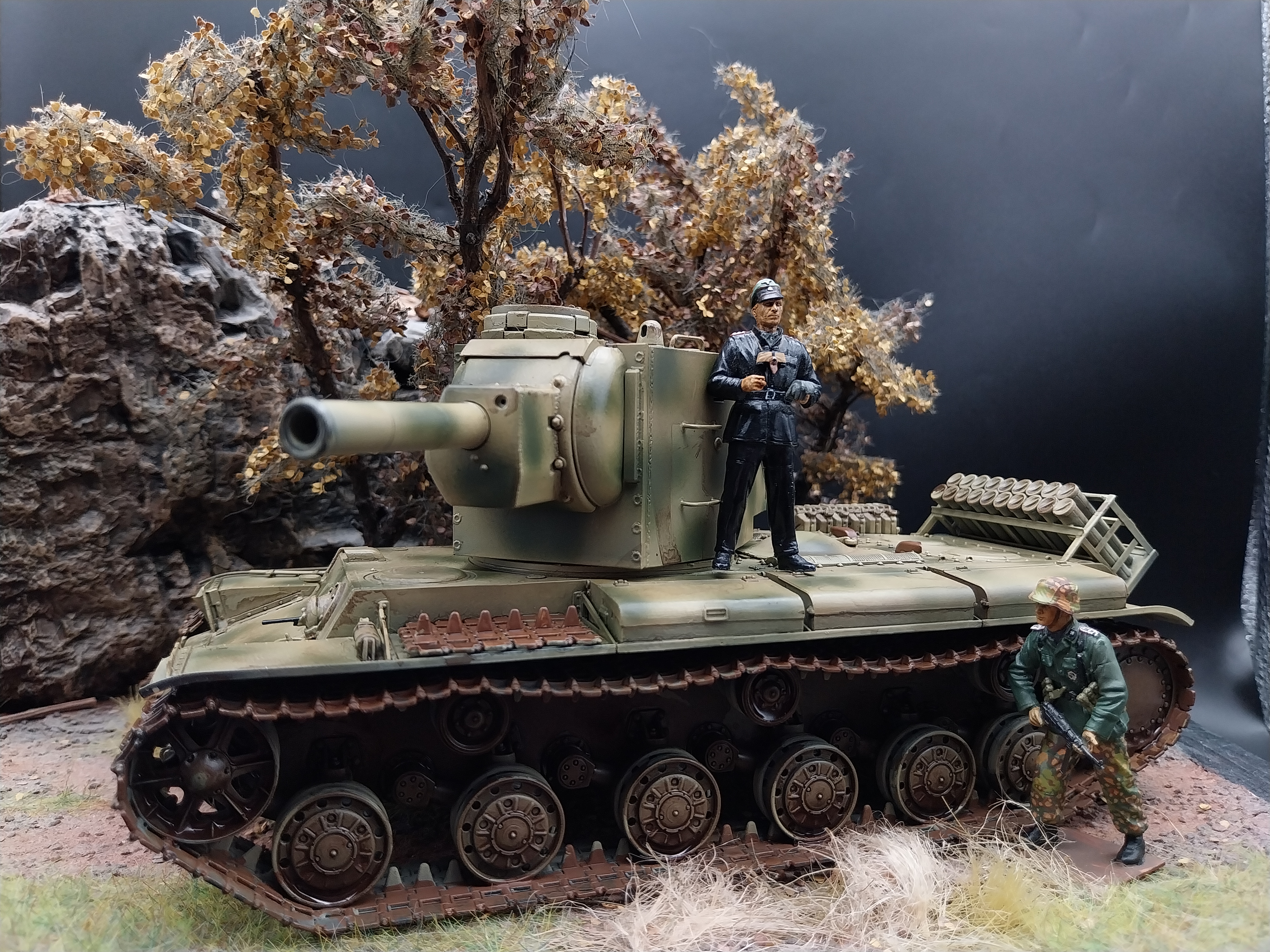 Trumpeter 00367 German Pz.754(r) Tank 1:35, Built & Painted Commission work