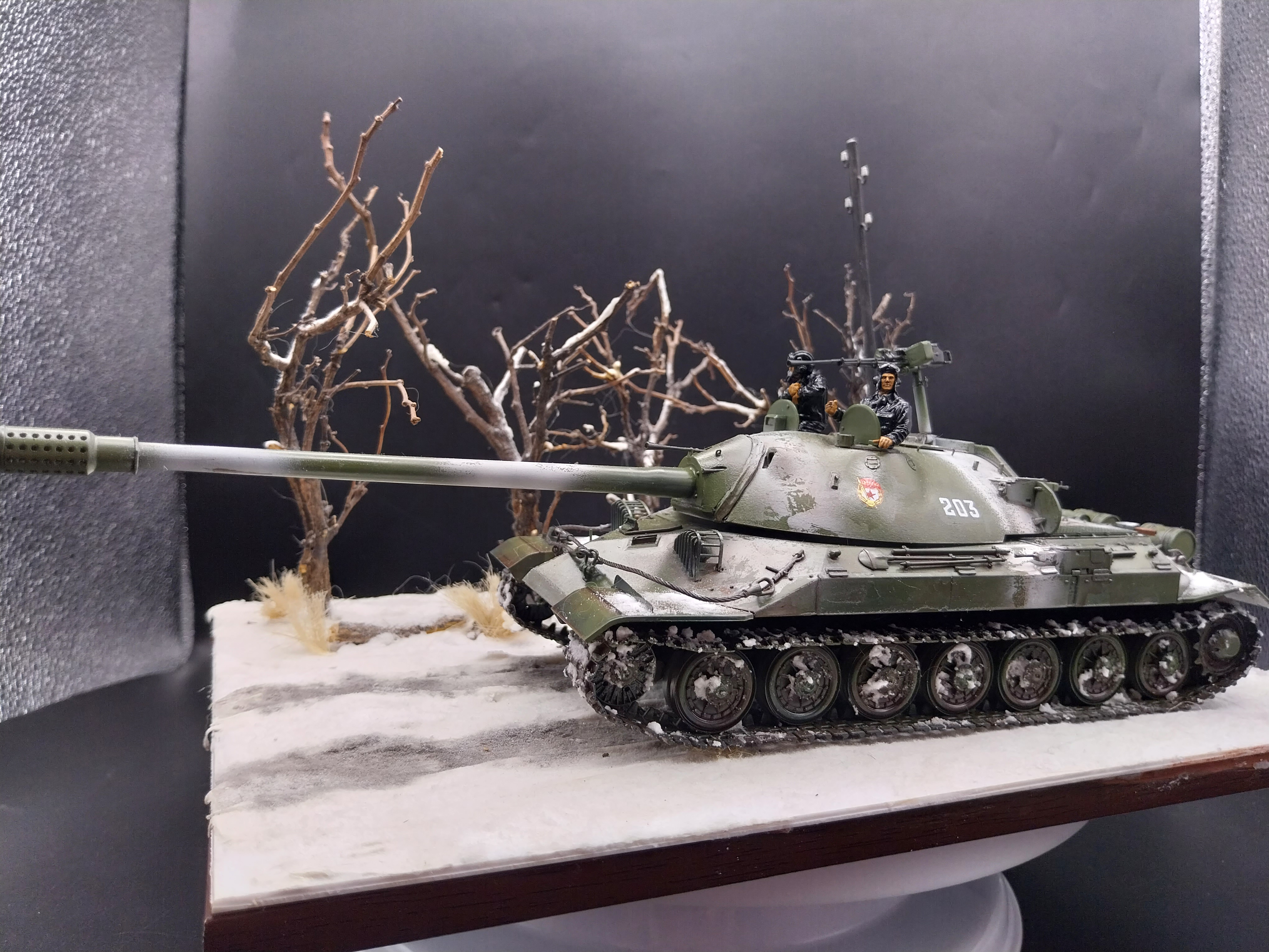 Trumpeter 05586 Soviet JS-7 Heavy Tank 1:35, Built & Painted Commission work