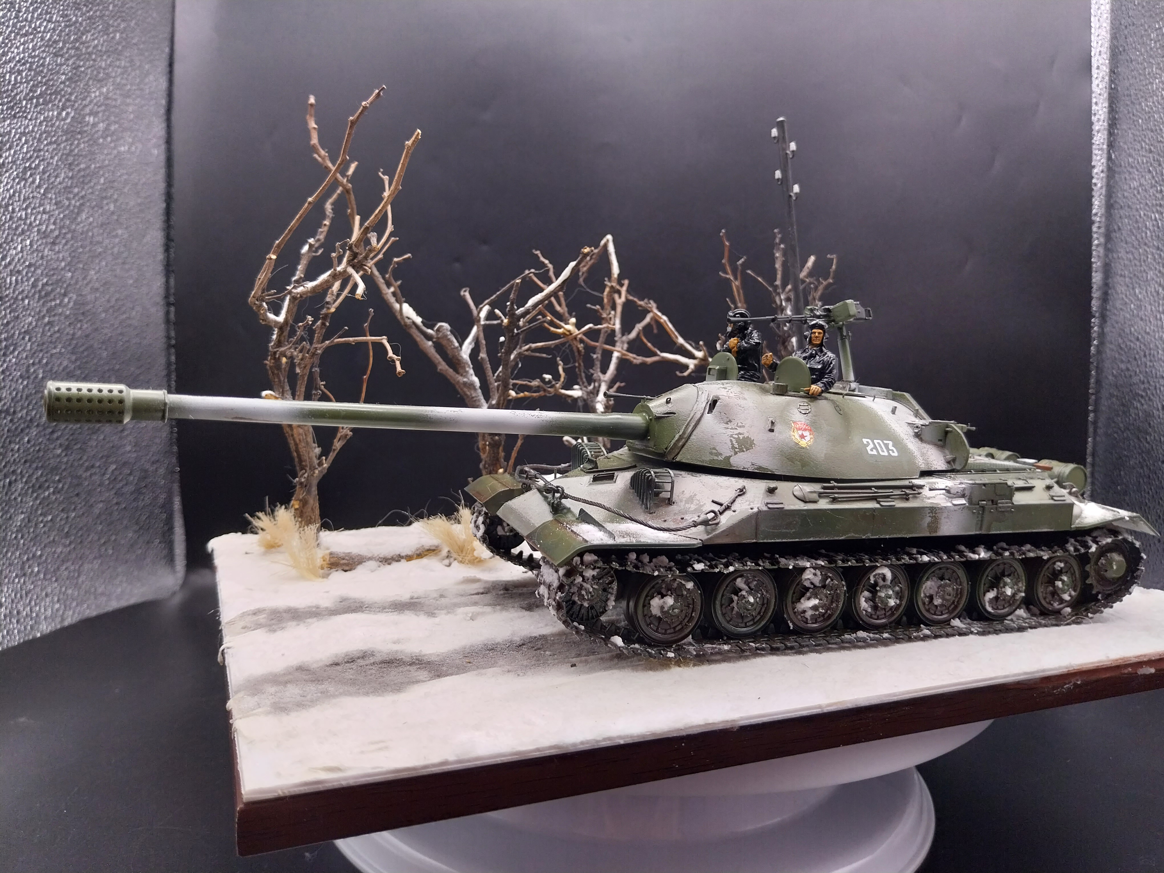 Trumpeter 05586 Soviet JS-7 Heavy Tank 1:35, Built & Painted Commission work