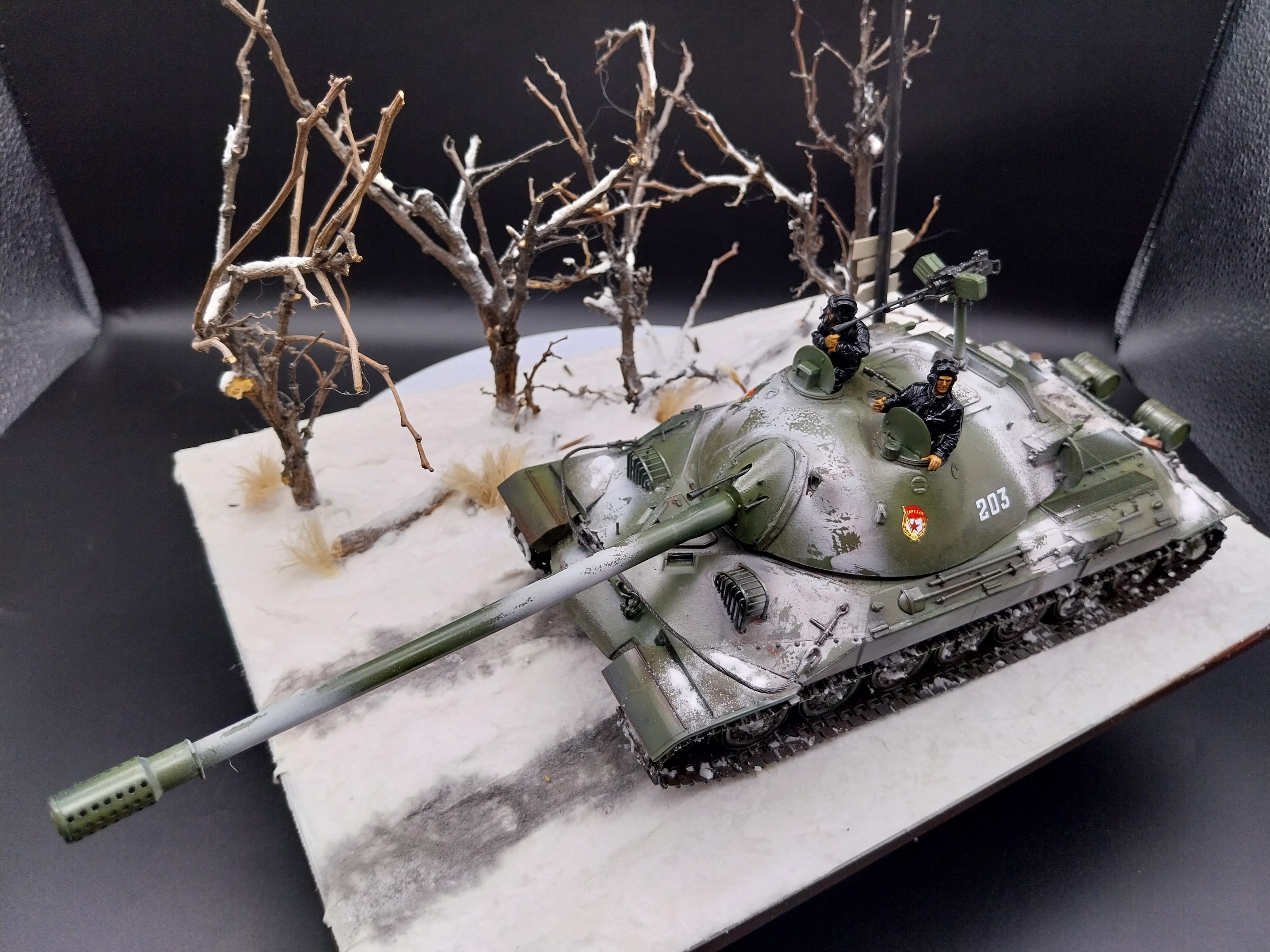 Trumpeter 05586 Soviet JS-7 Heavy Tank 1:35, Built & Painted Commission work