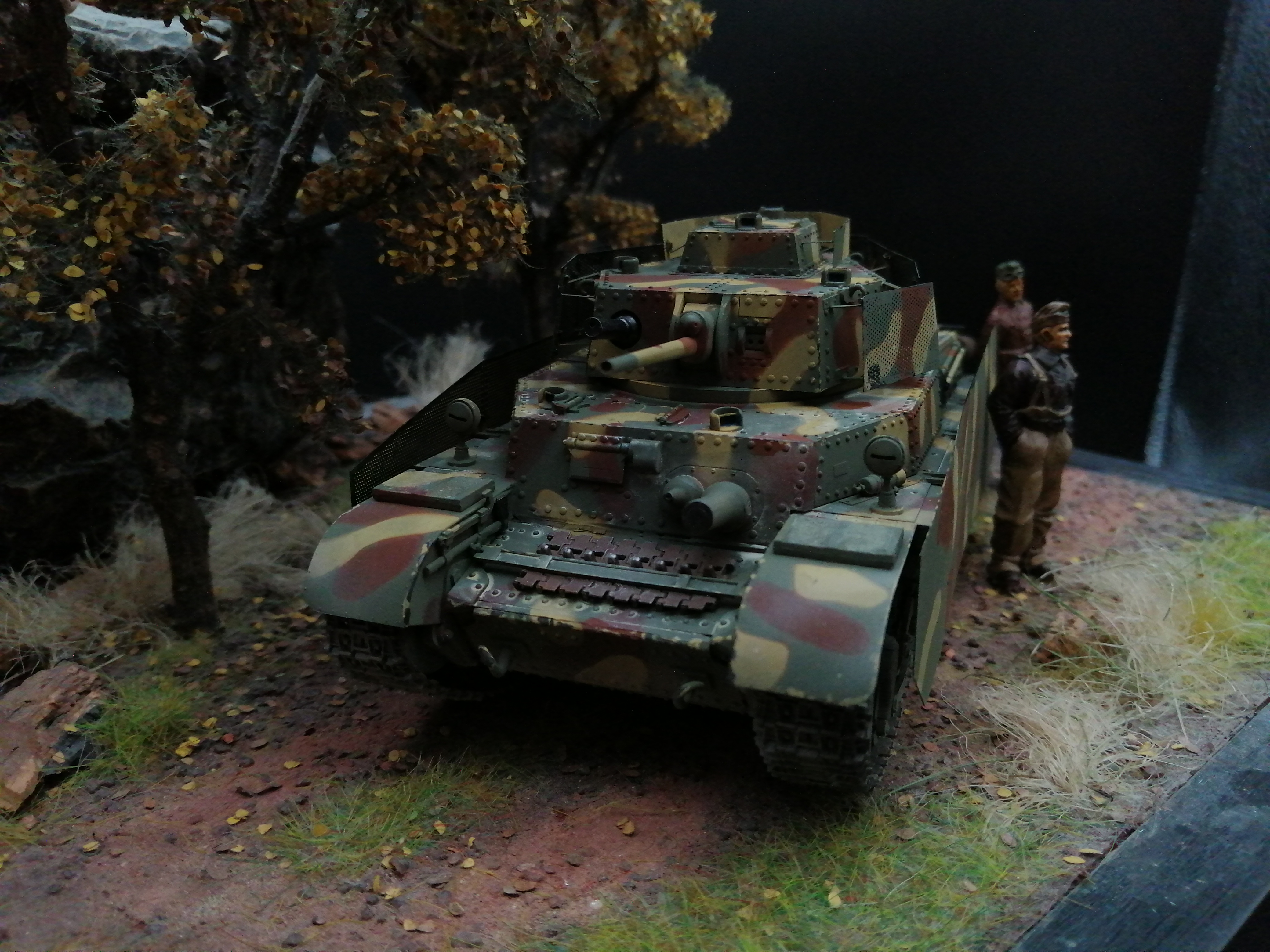 (Pre-Order) Bronco CB35120 Turan I Hungarian Medium Tank 40.M 1:35, Built & Painted
