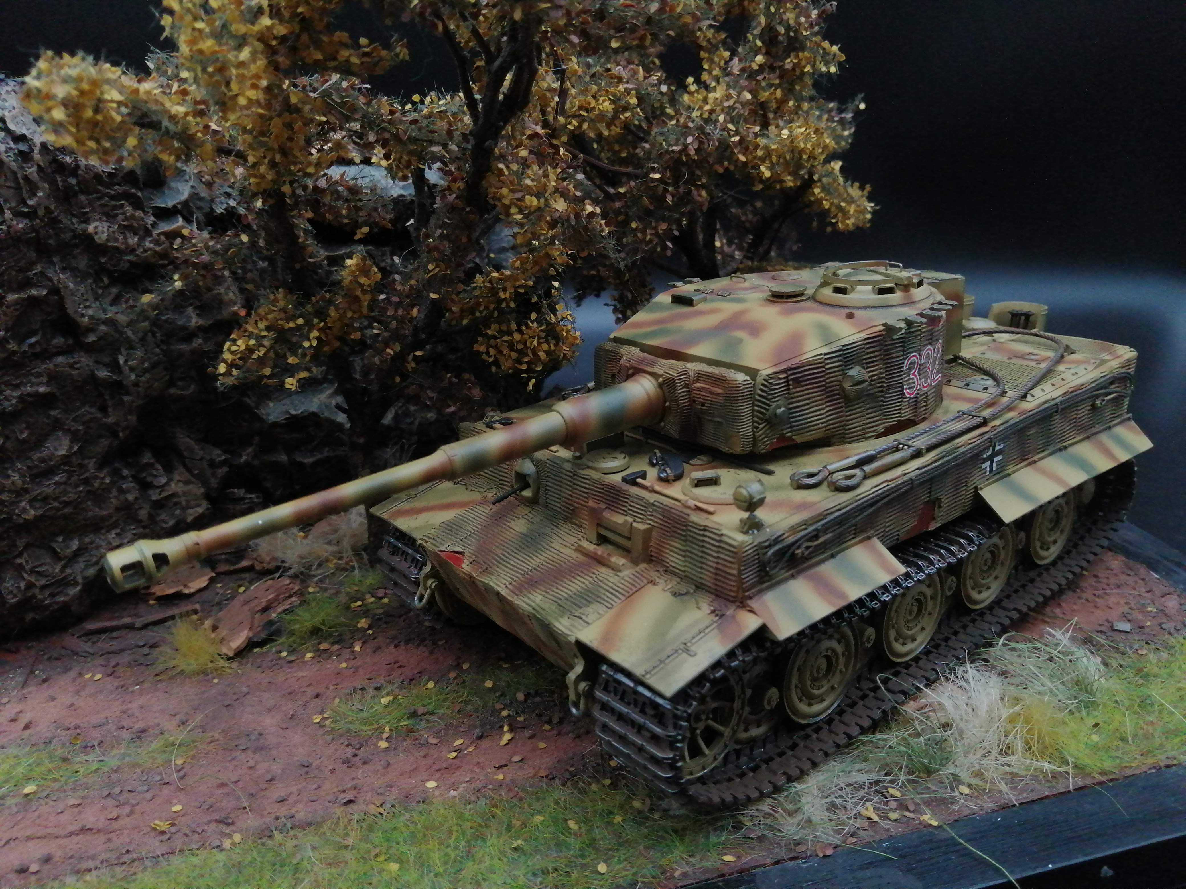 (Pre-Order) AFV Club 35079 Tiger I Ausf. E Late 1:35, Built & Painted