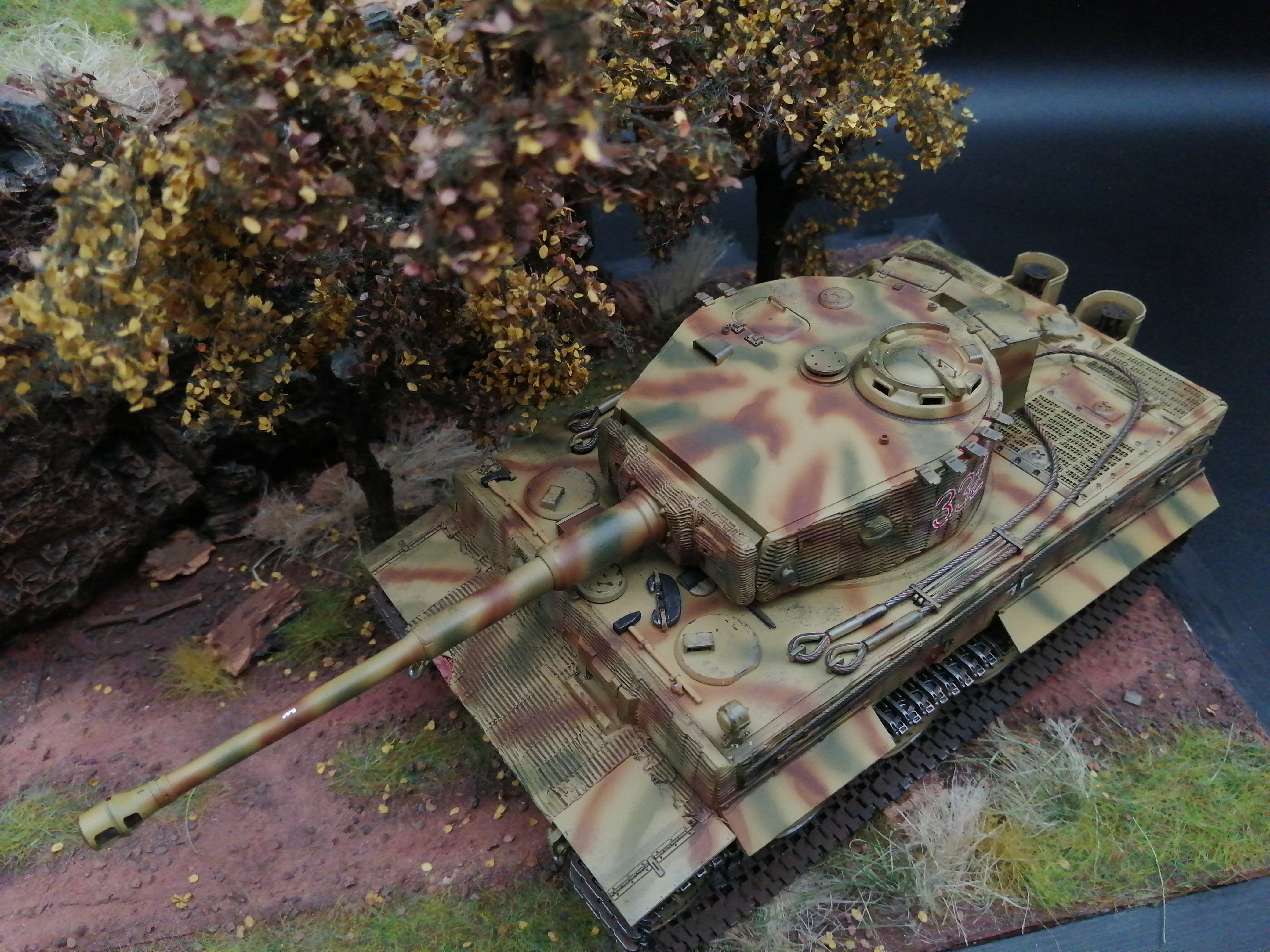 (Pre-Order) AFV Club 35079 Tiger I Ausf. E Late 1:35, Built & Painted