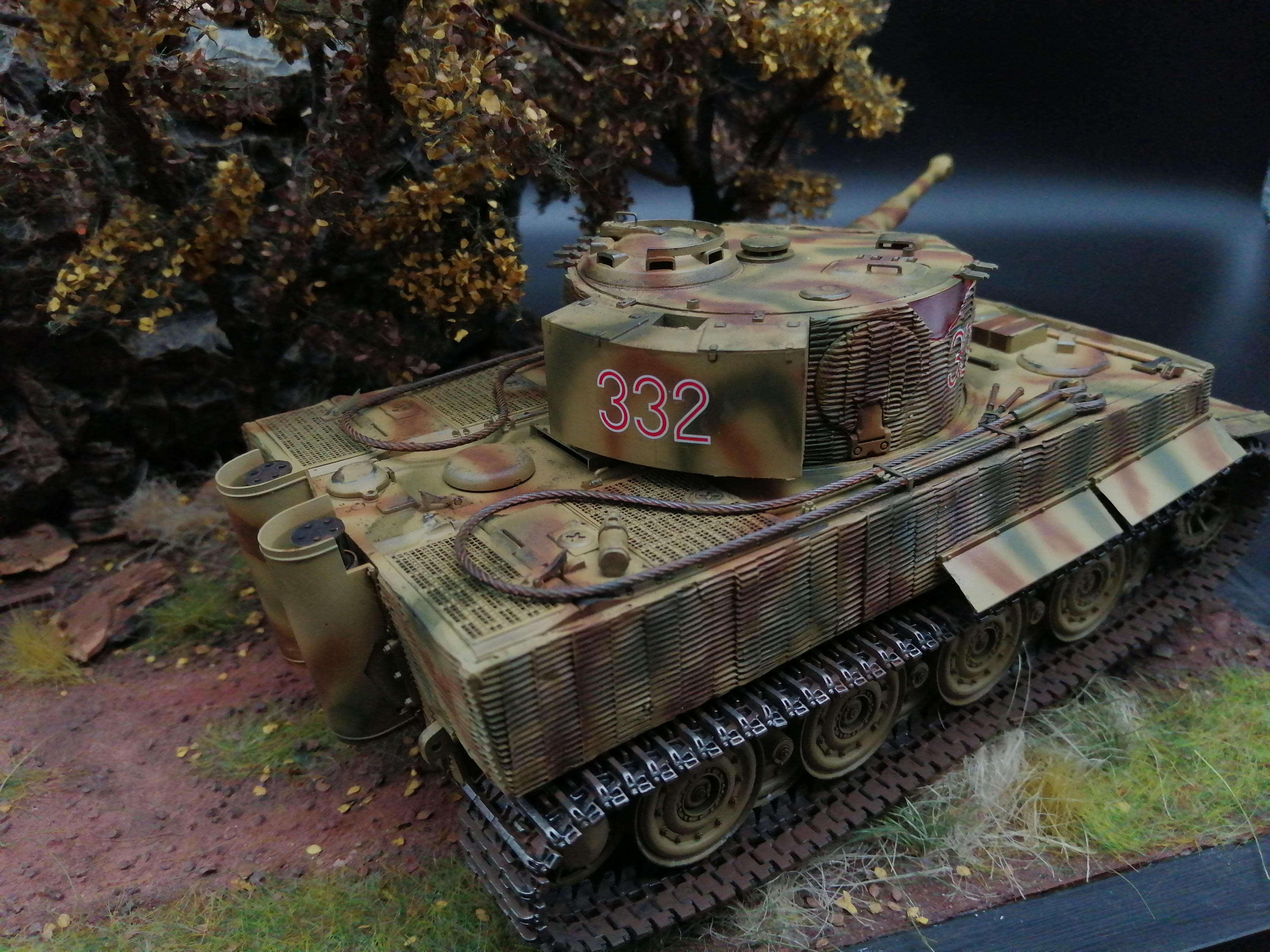 (Pre-Order) AFV Club 35079 Tiger I Ausf. E Late 1:35, Built & Painted